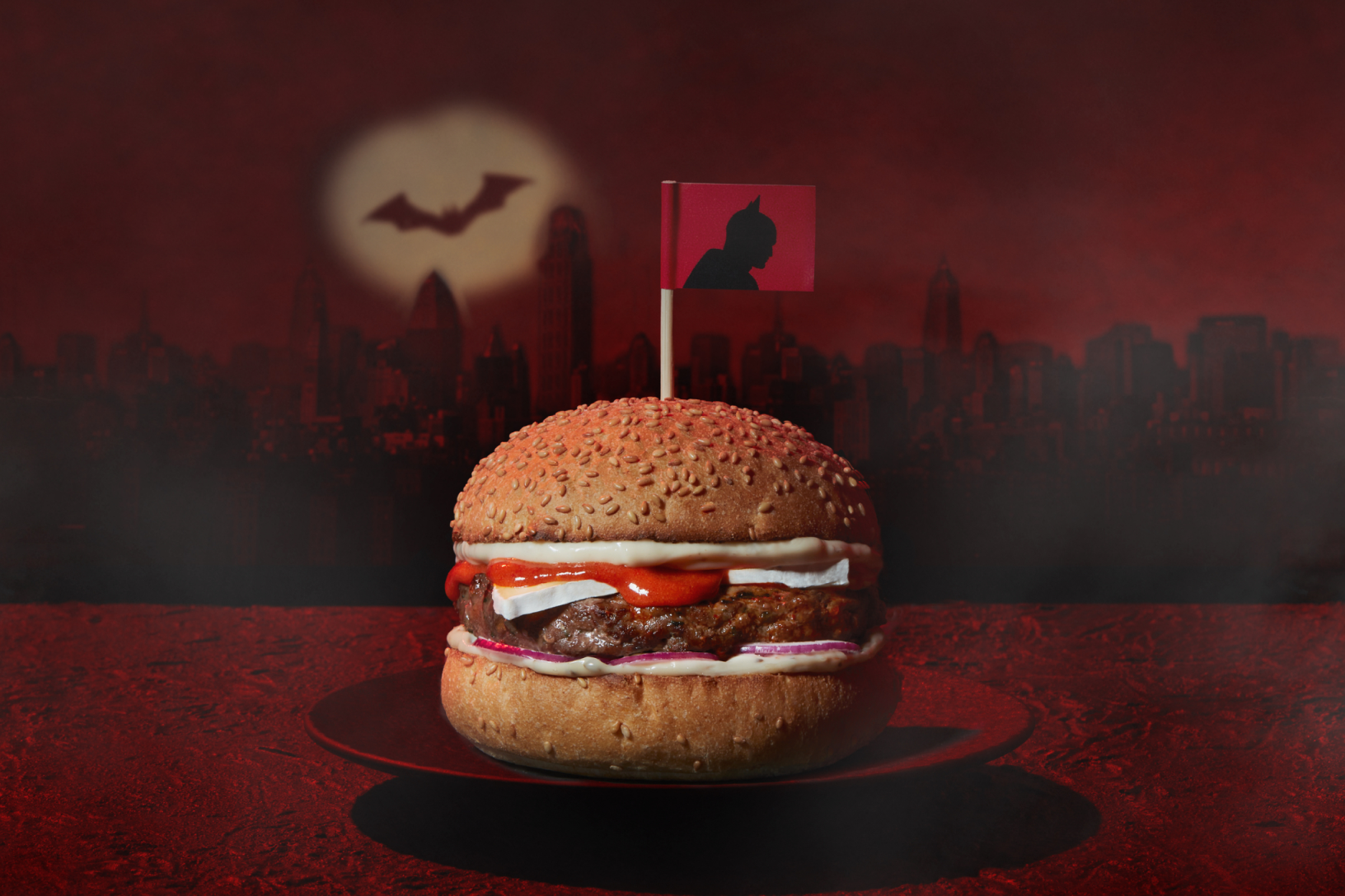  Animation and digital assets for Grill’d Bruce Wayne burger 