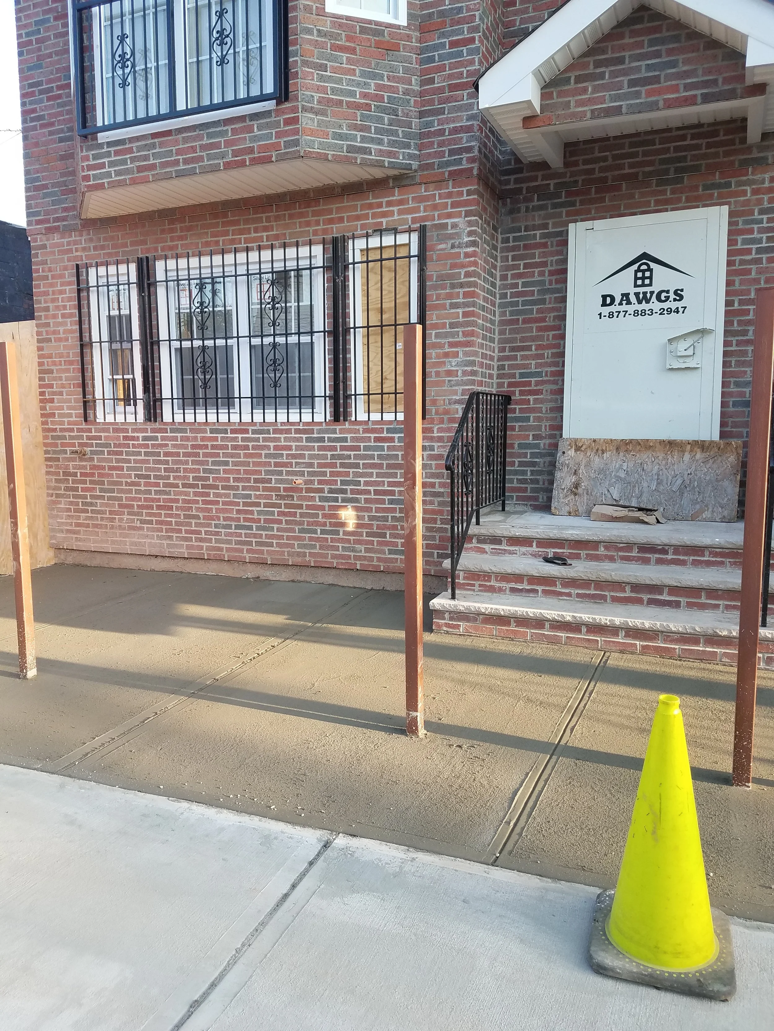 Sidewalk Completed