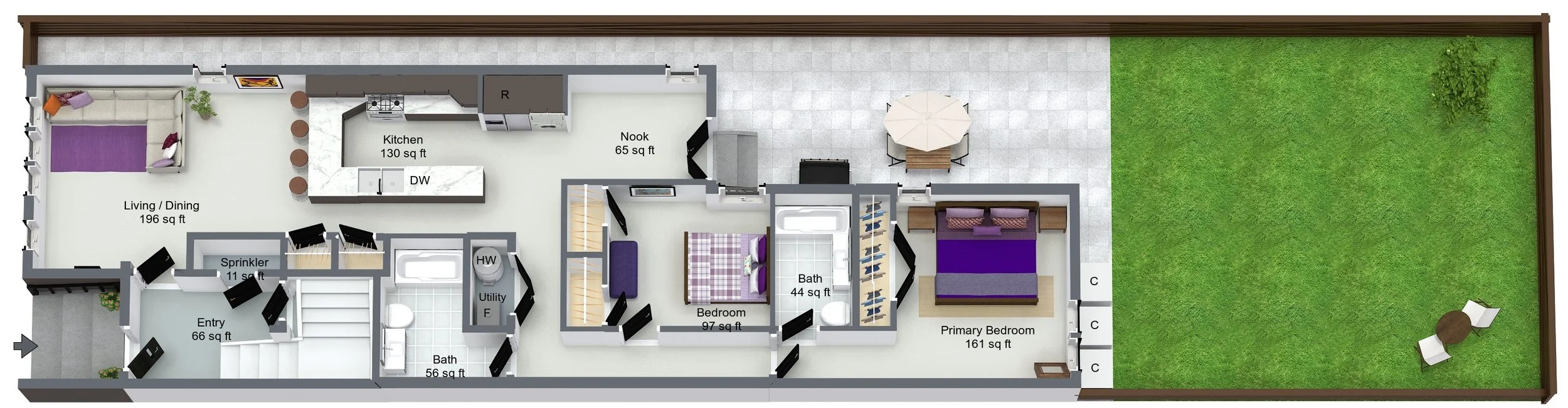 441 S 18th St, Newark - 3D - First Floor - Image.jpg