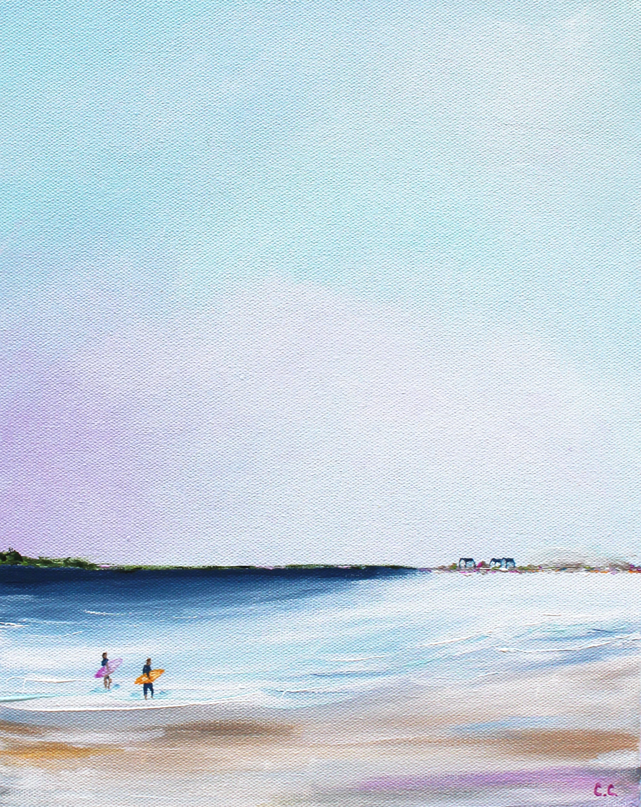 Catching Waves into Summer, 11x14, acrylic on canvas, 400 copy.jpg