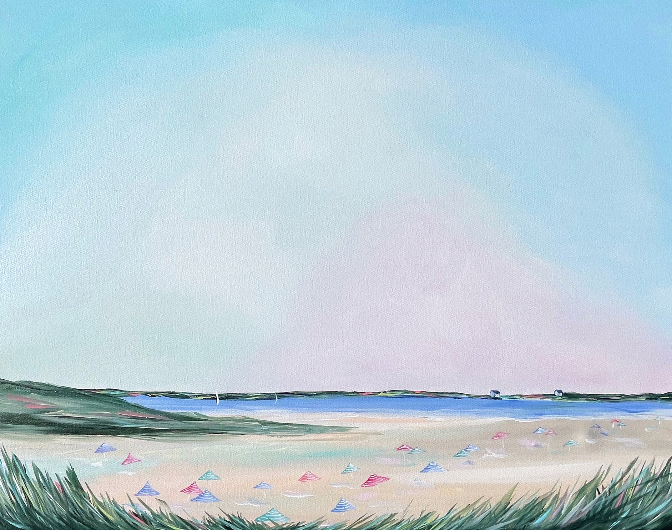 Beach Day on Jetties_30x24.JPG