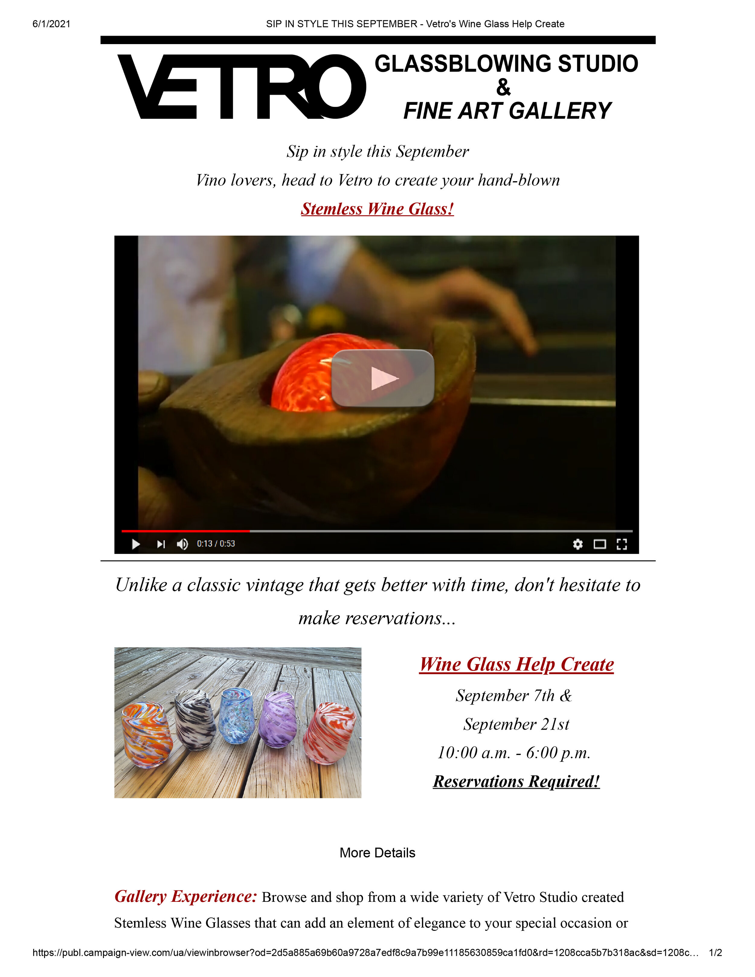 Email Campaigns -Vetro Glassblowing Studio - Sip in style this September-1.jpg