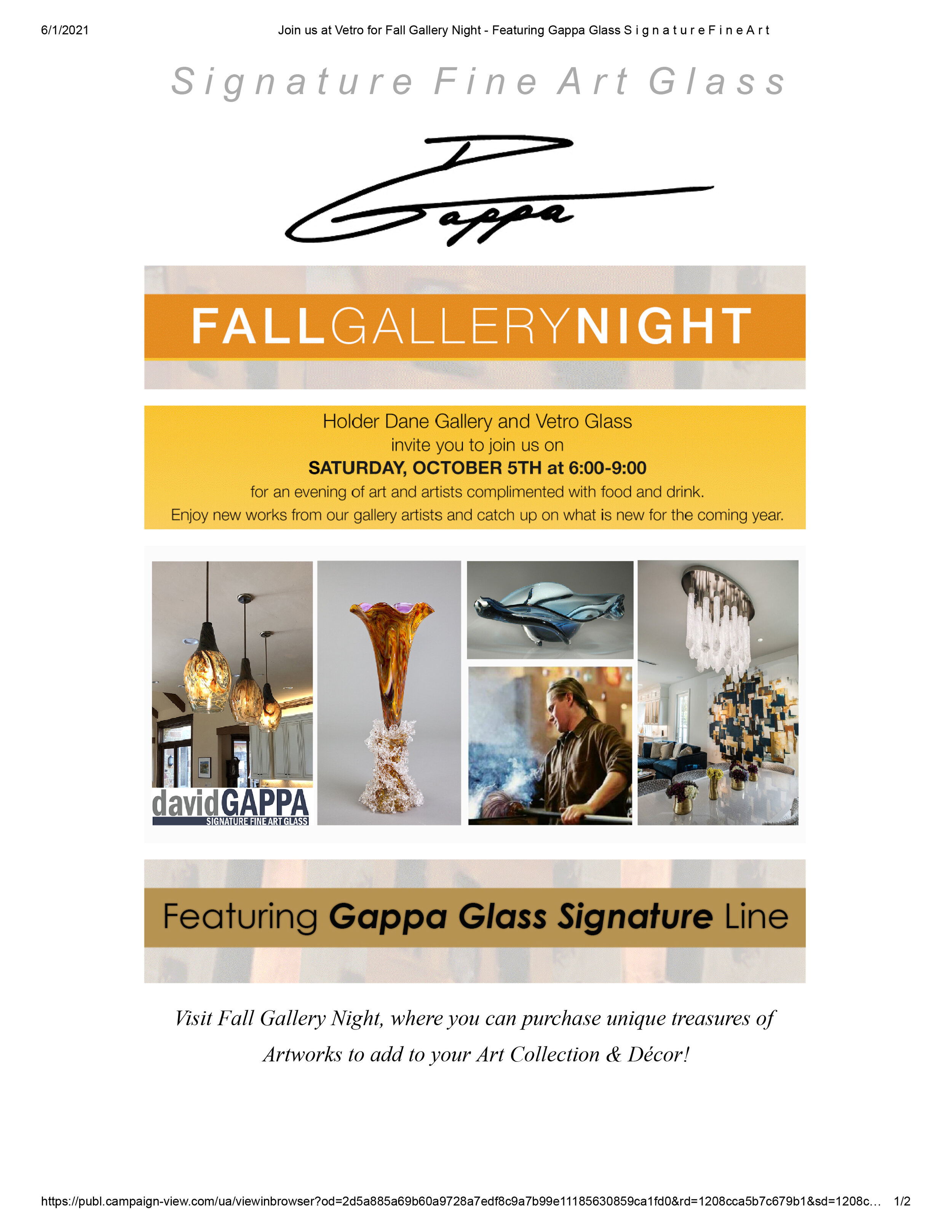 Join us at Vetro for Fall Gallery Night - Featuring Gappa Glass S i g n a t u r e F i n e A r t-1.jpg
