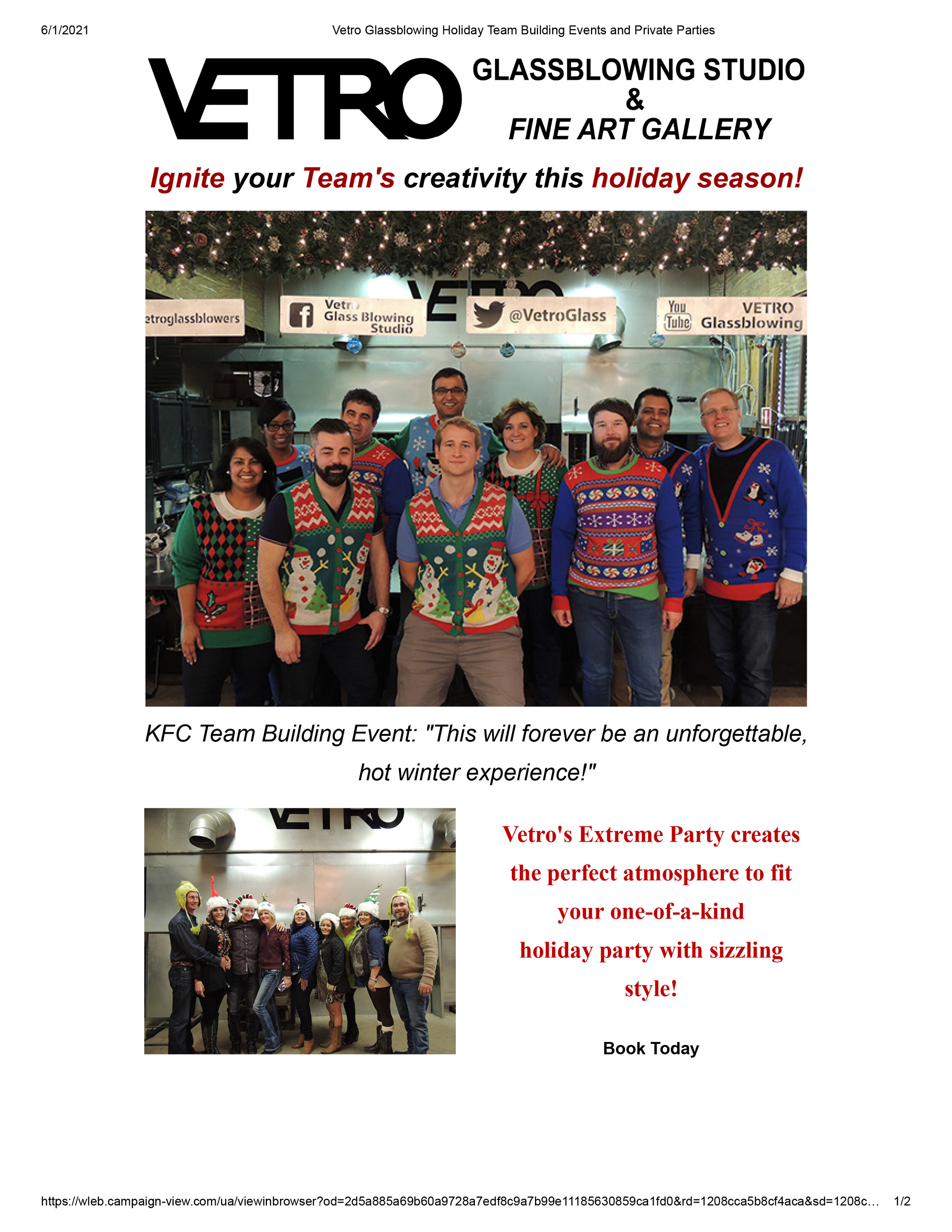 Email Campaigns -Vetro Glassblowing Studio -Ignite your Teams creativity this holiday season-1.jpg