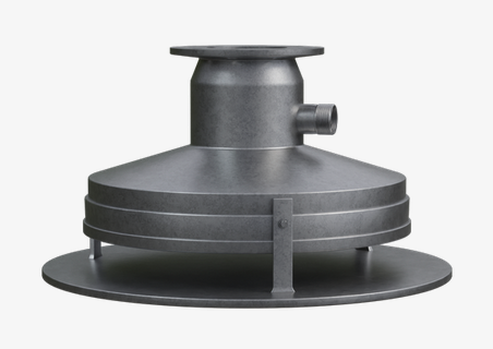 Shallow Water Self-Cleaning Suction Screen