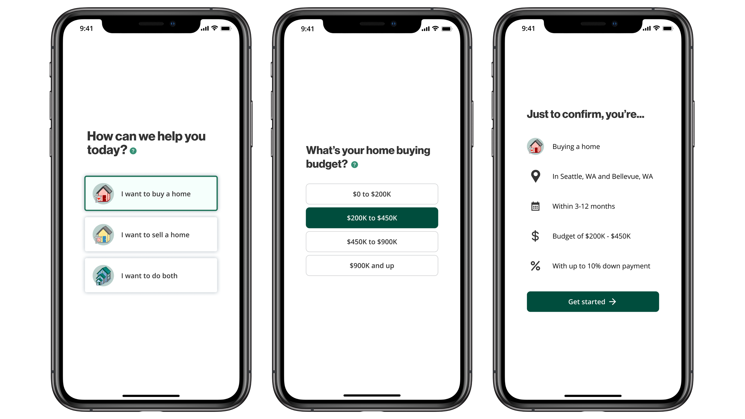 The design launched for the Flyhomes app shortly after release for web.