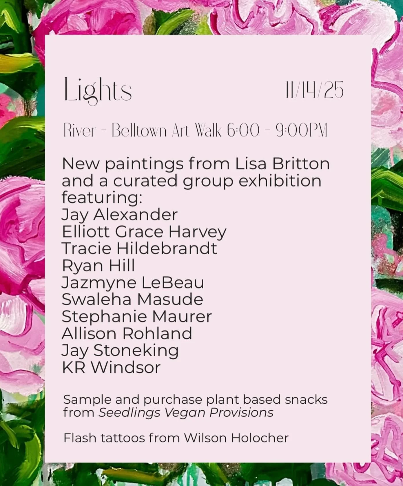 Lights - Curated by Lisa Britton
