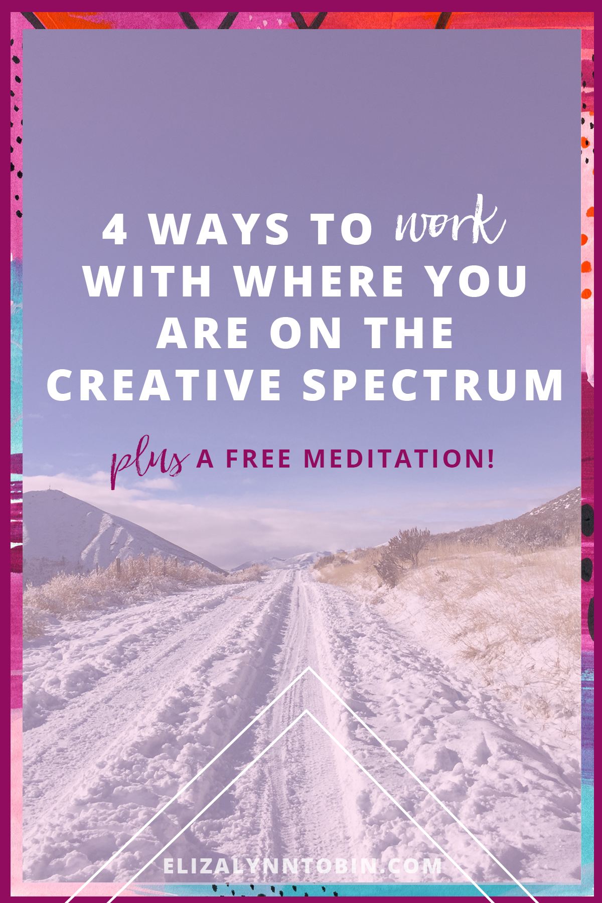 4 Ways to work with where you are on the creative spectrum