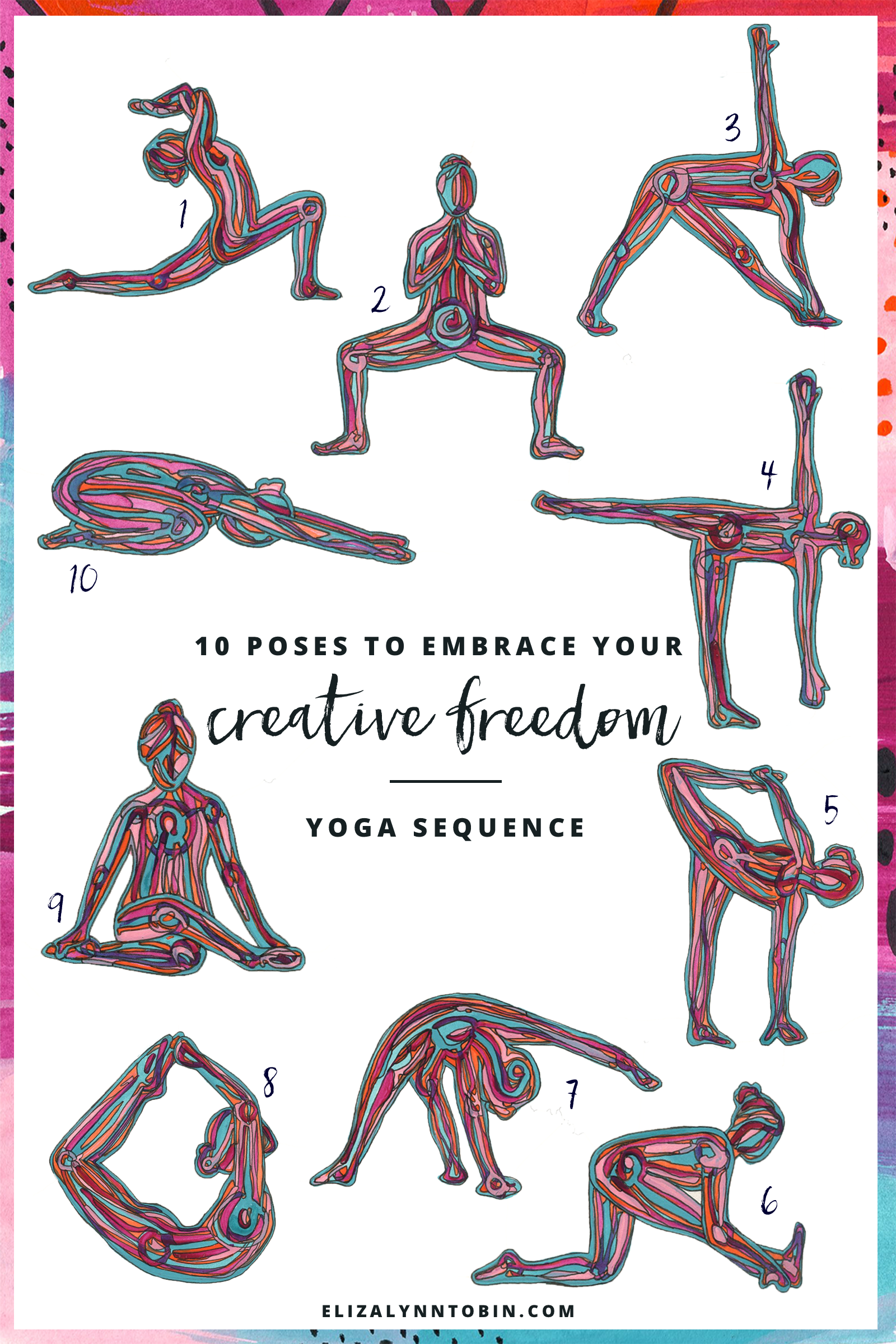 10 Poses to Embrace Your Creative Freedom