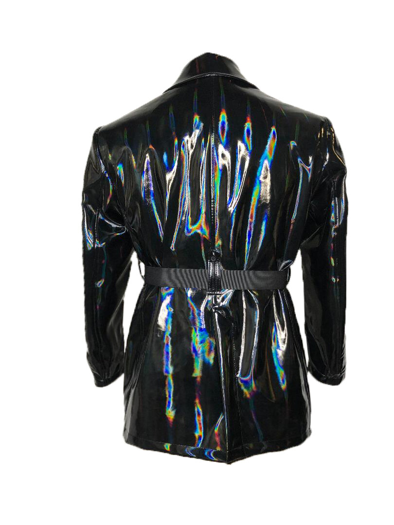 IRIDESCENT BLACK JACKET