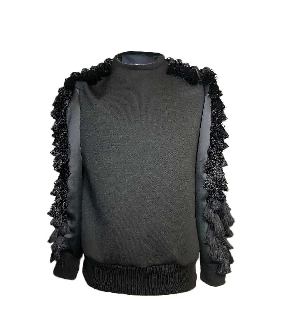 TASSEL PULLOVER -SAMPLE  SMALL
