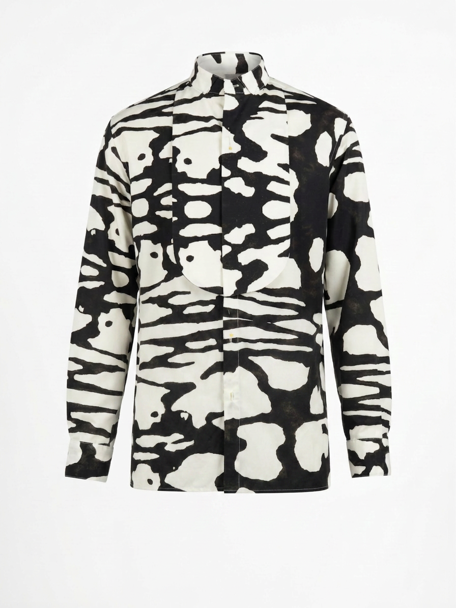 INKBLOT TUXEDO SHIRT