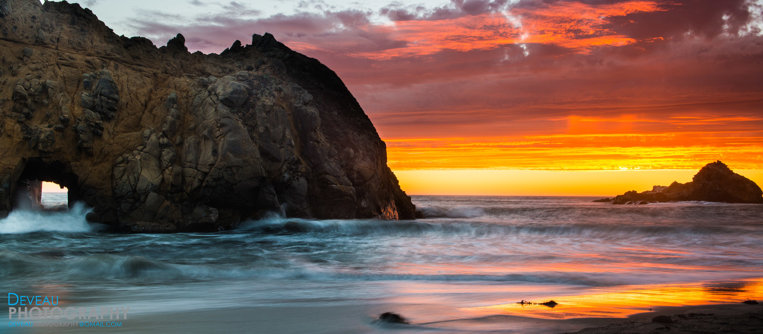 Pfeiffer Beach Sunset