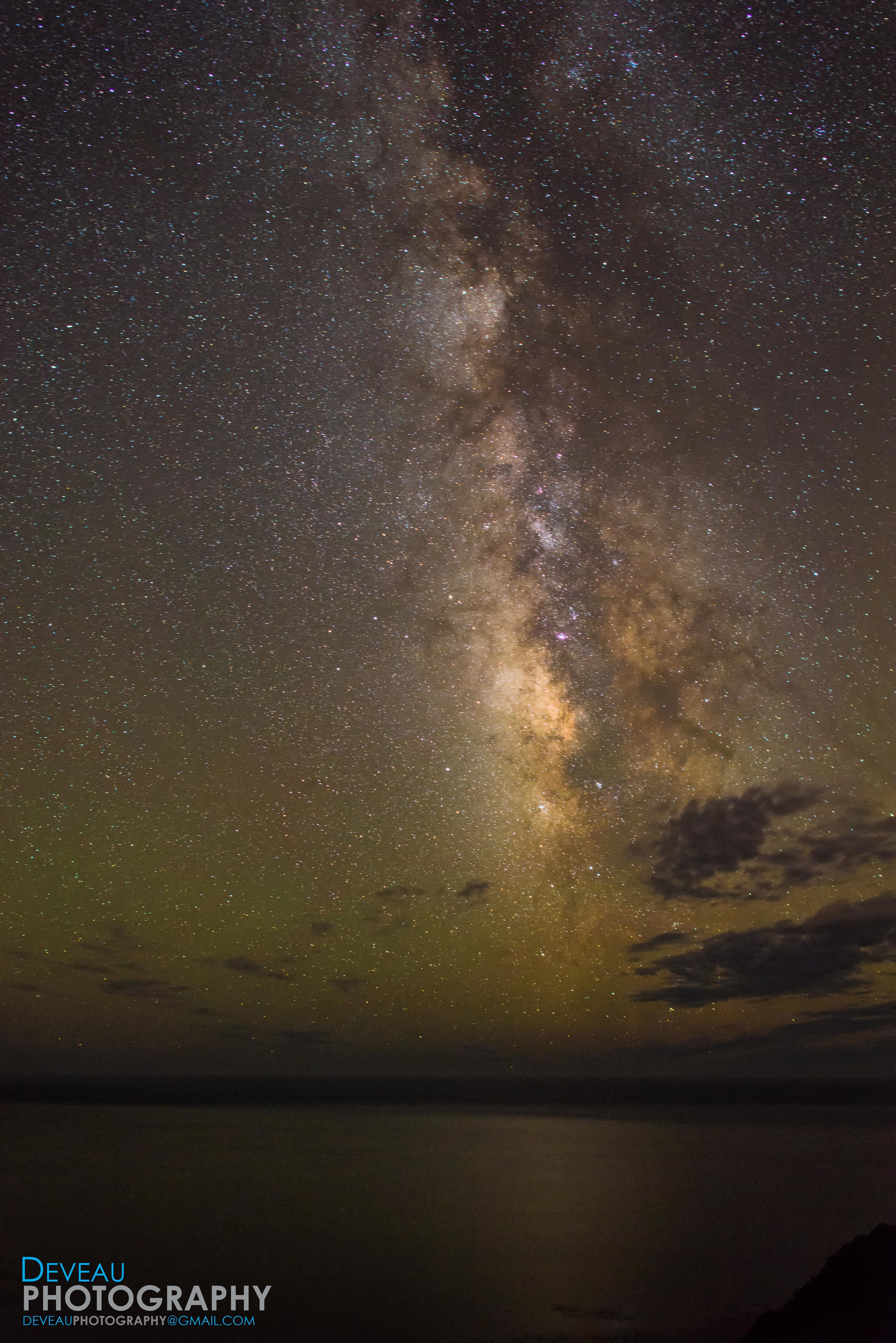 Milky Way over the Pacific