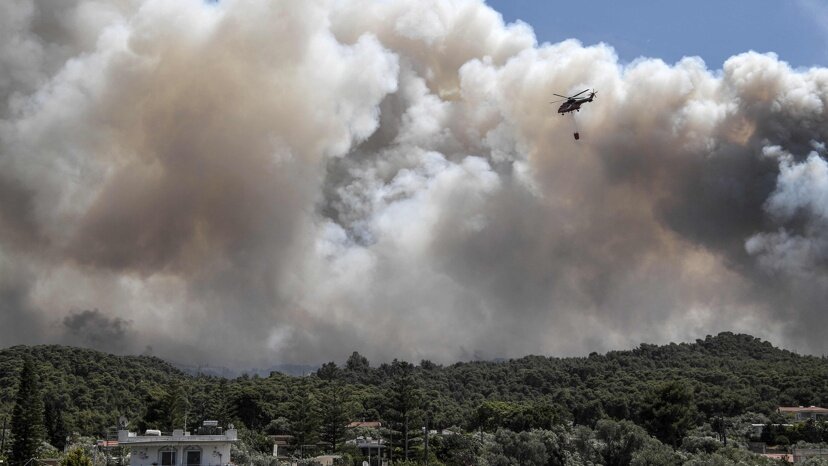 Incendies en Grèce