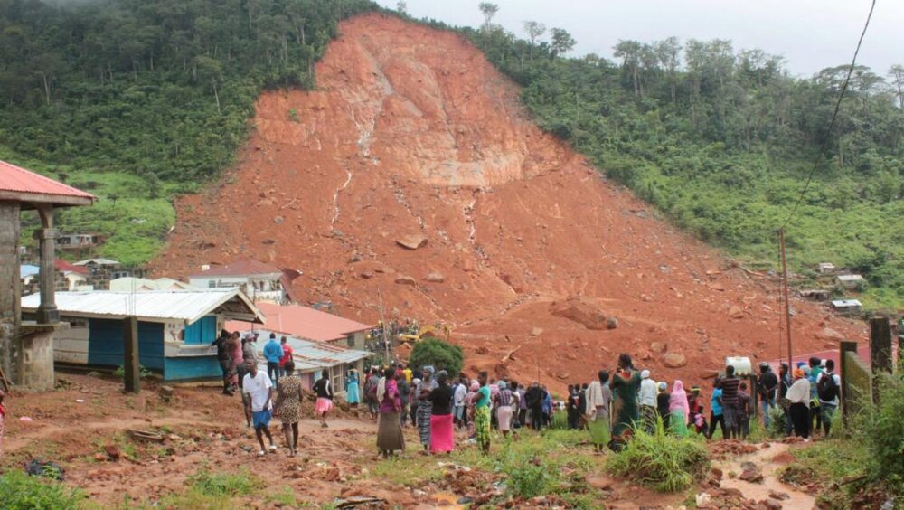 Glissement de terrain en Sierra Leone