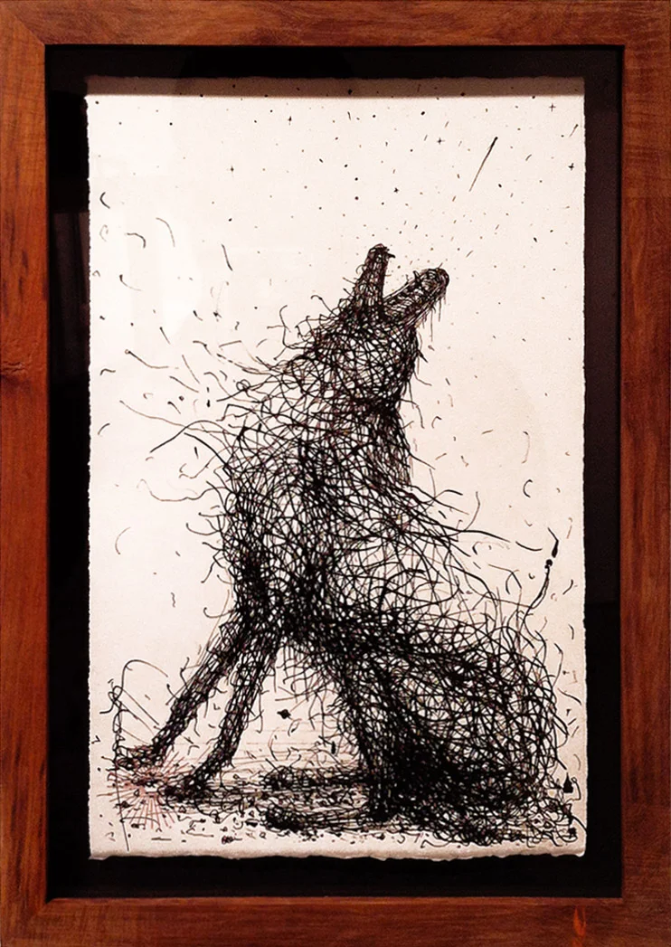 ink on paper 27 x 16 cm