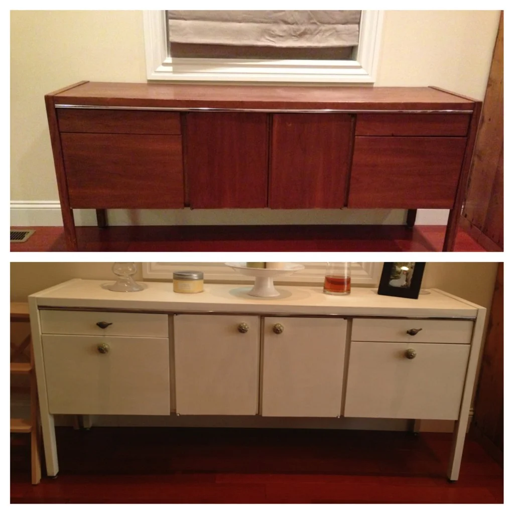 Office Console turned Buffet