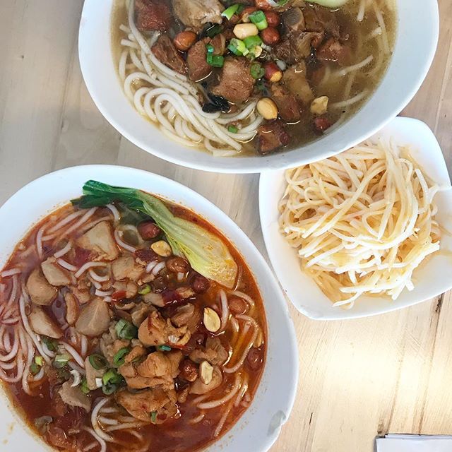 Noodle date with mom! 🍜