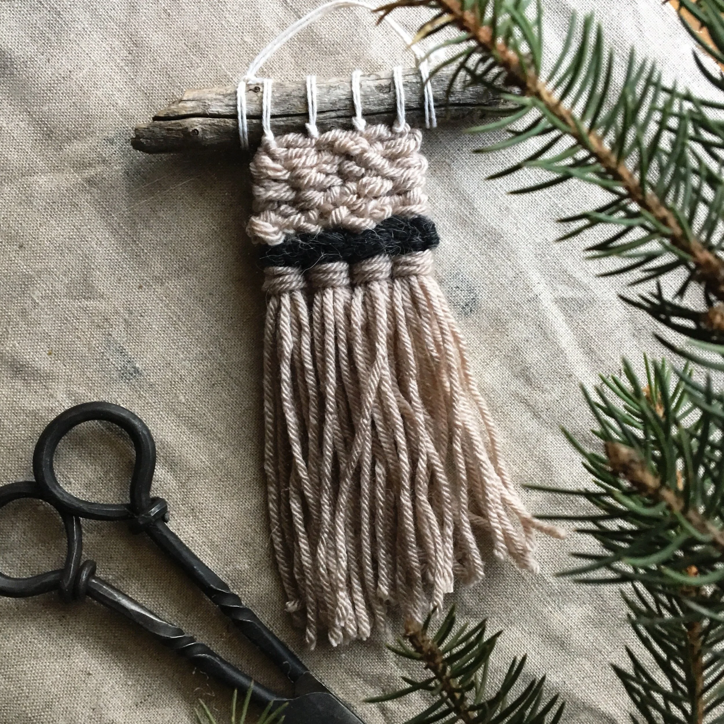 woven ornament kate laing kateworks