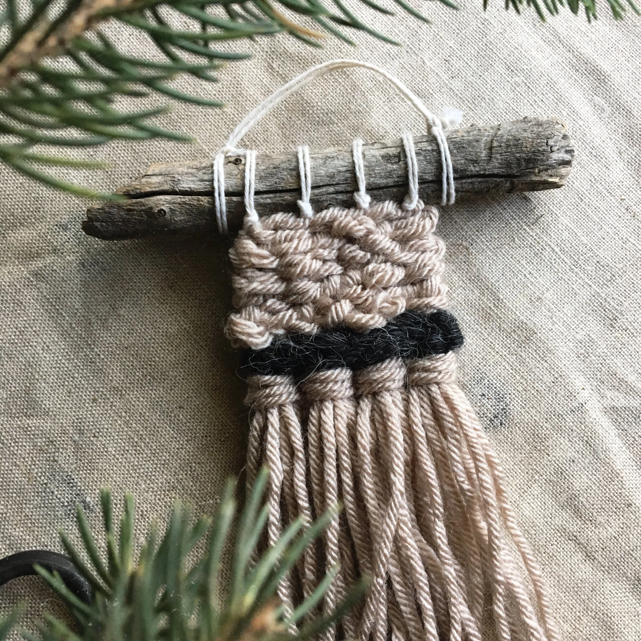 woven ornament kate laing kateworks