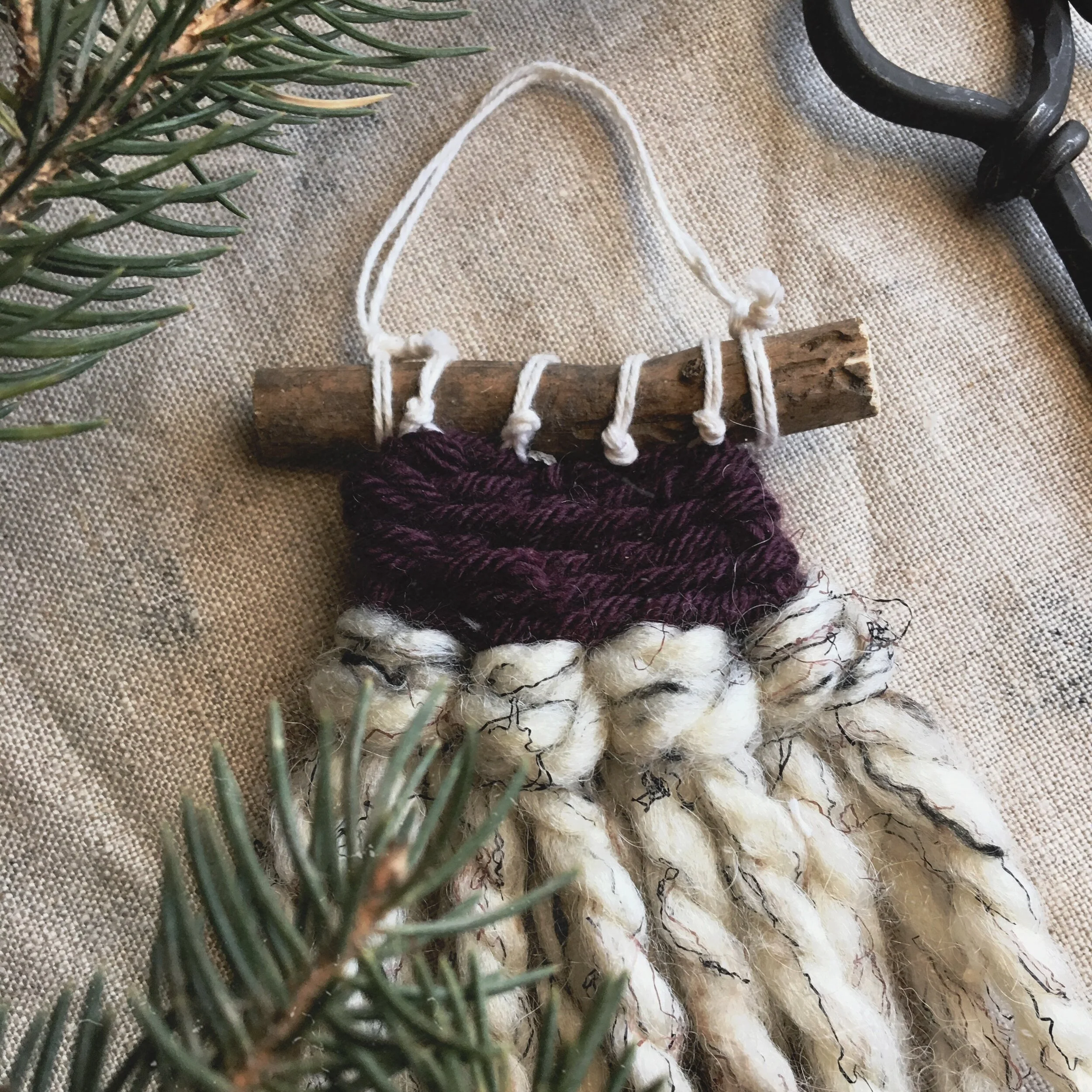 woven ornament kate laing kateworks