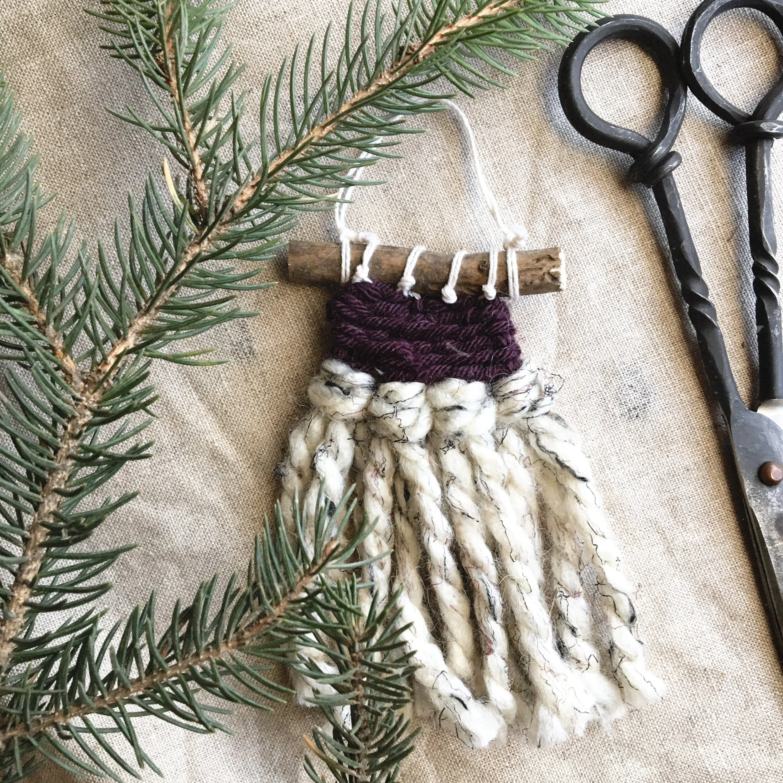 woven ornament kate laing kateworks