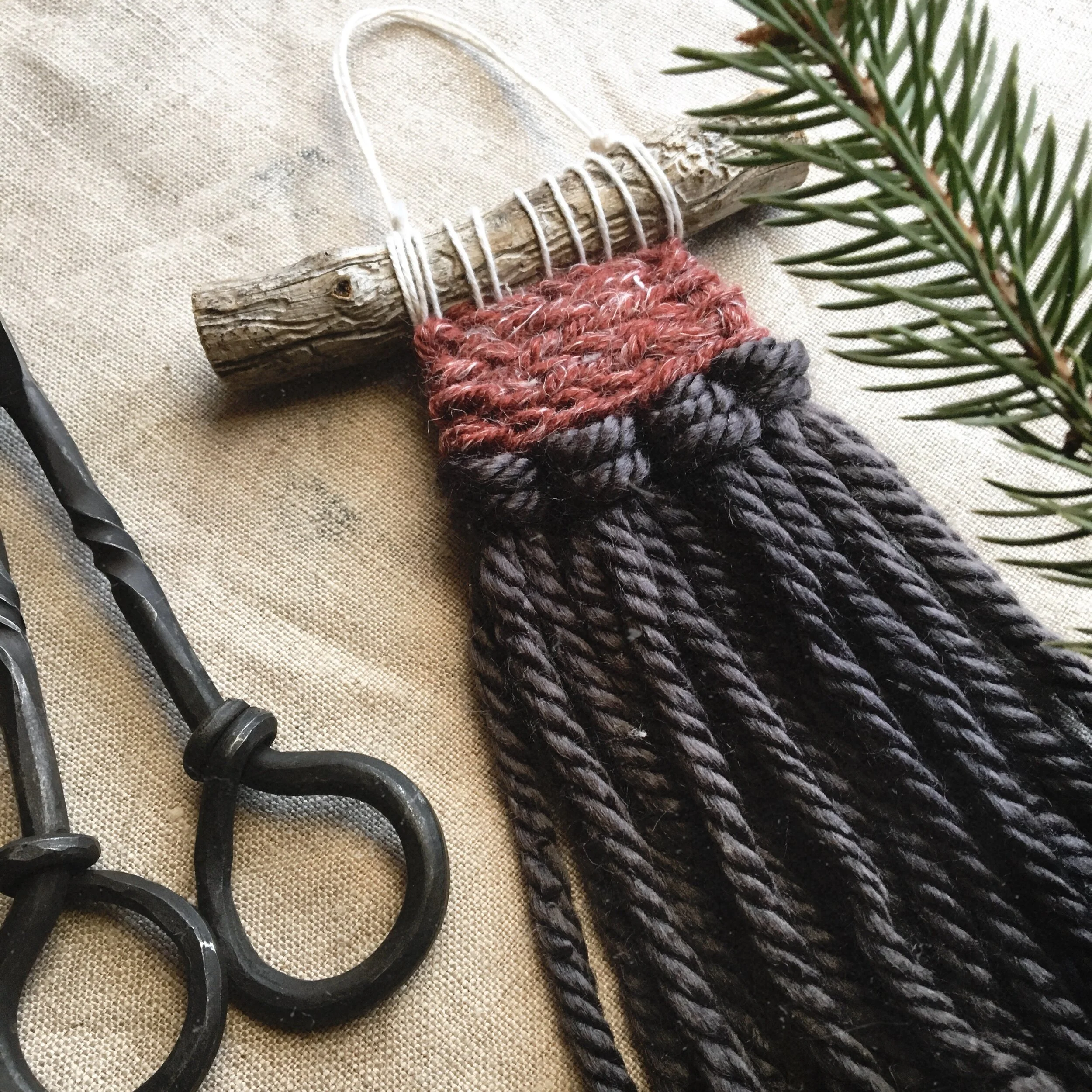 woven ornament kate laing kateworks