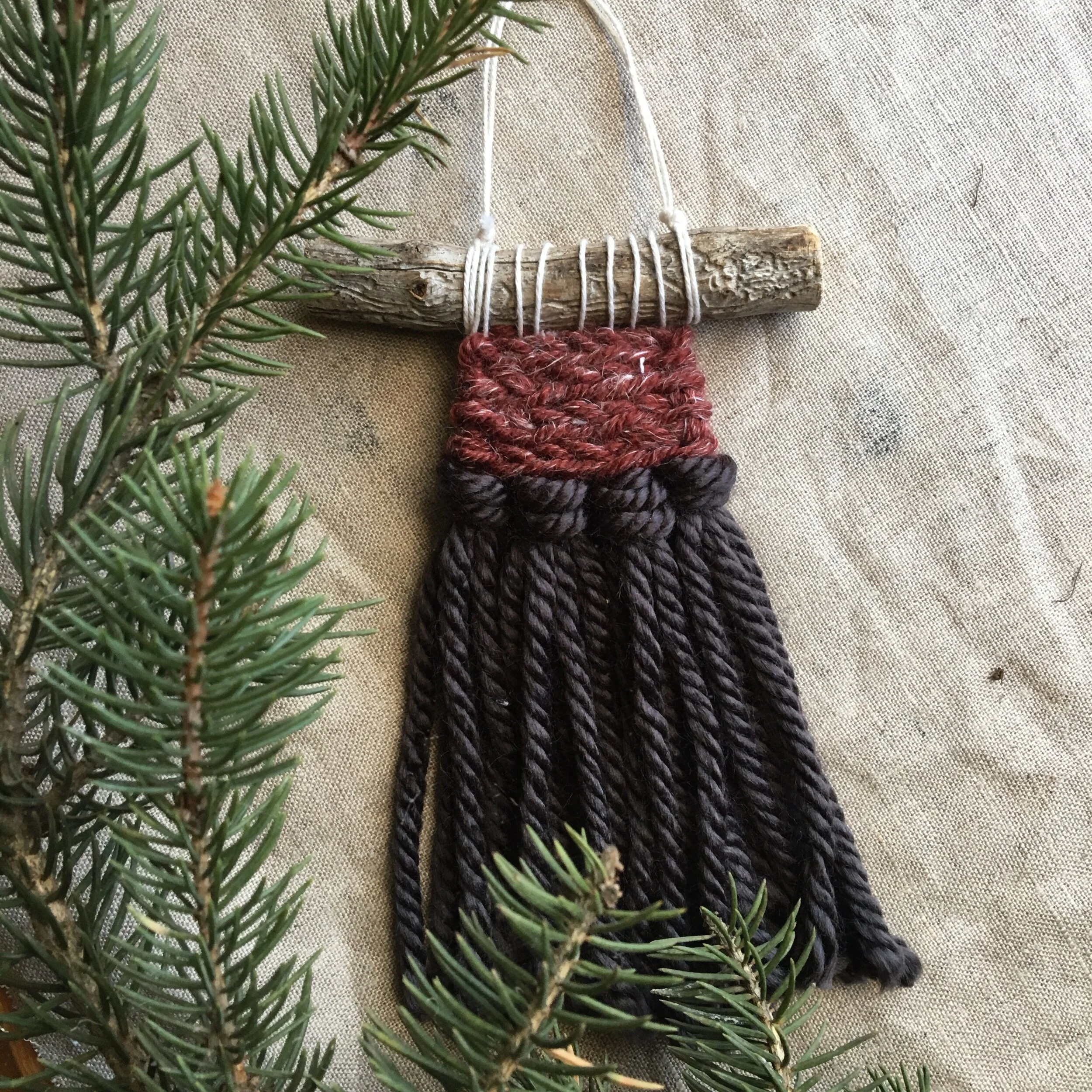 woven ornament kate laing kateworks