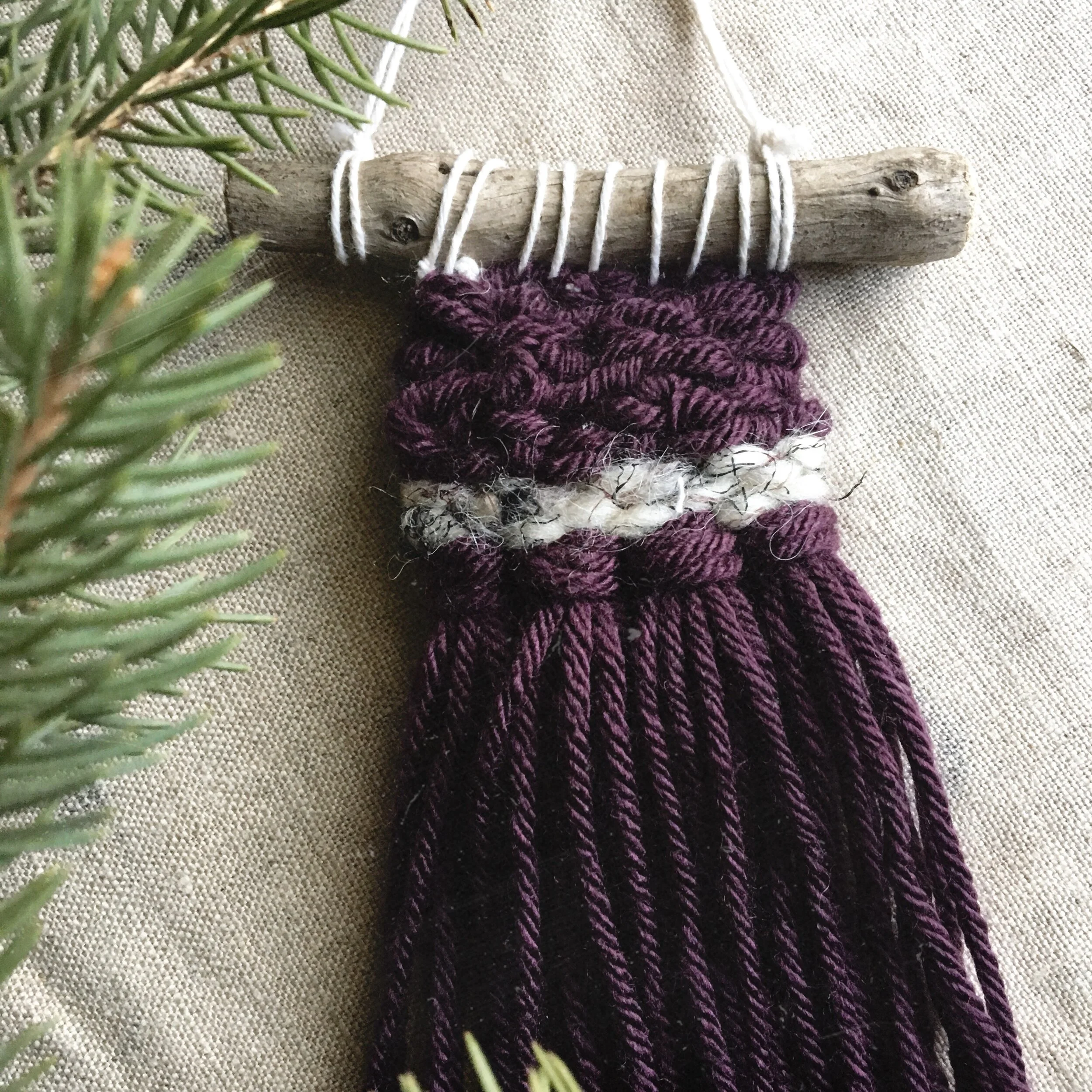 woven ornament kate laing kateworks