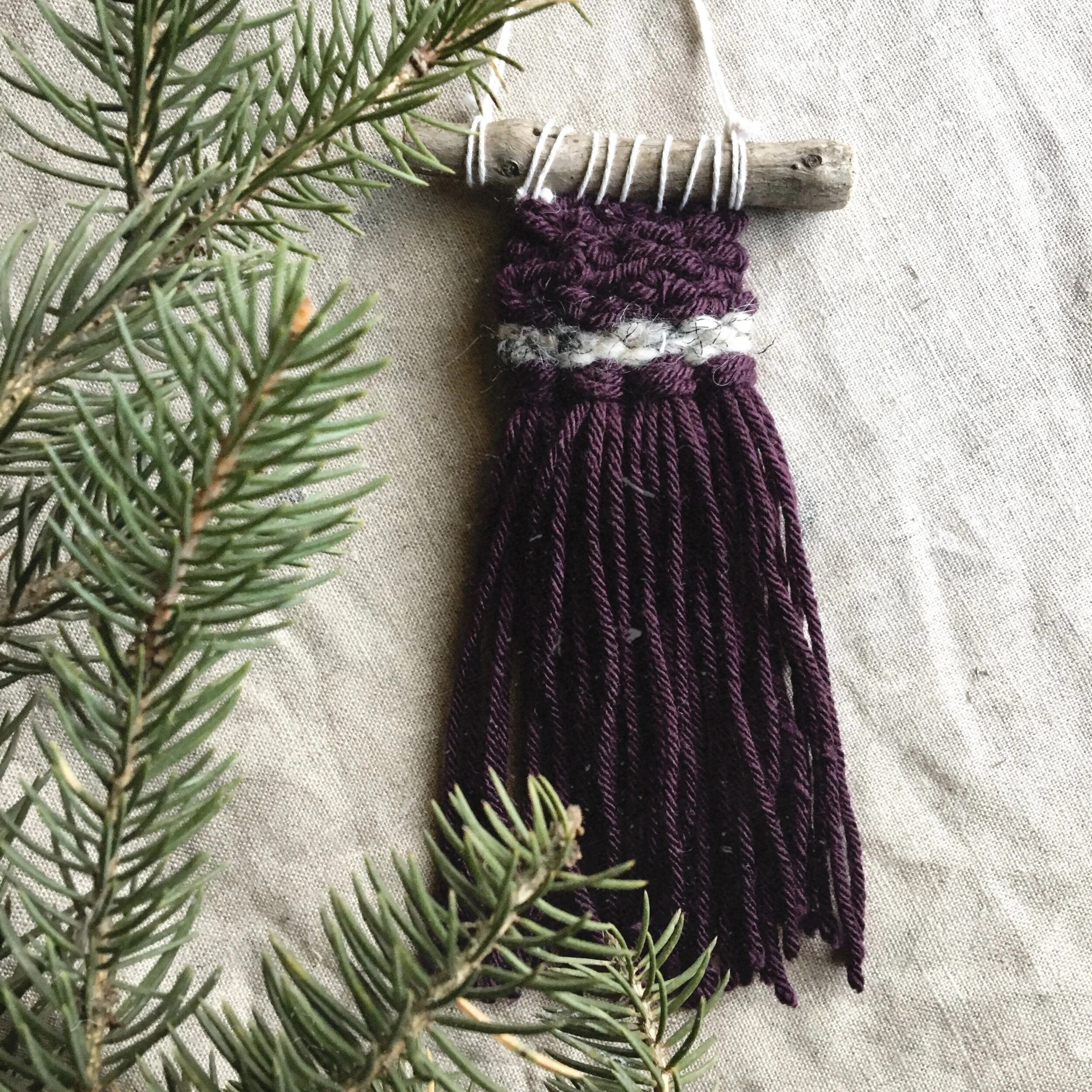 woven ornament kate laing kateworks