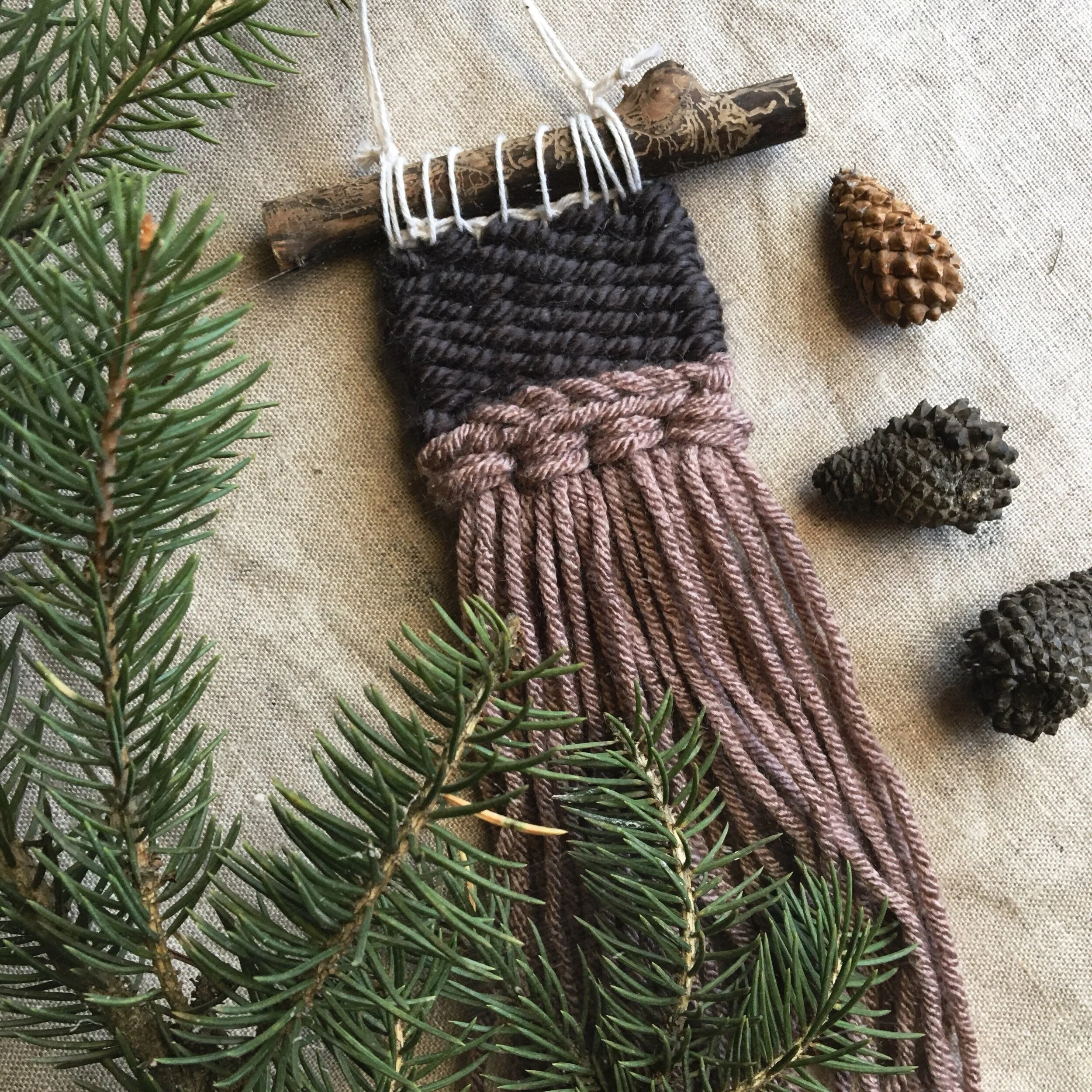 woven ornament kate laing kateworks