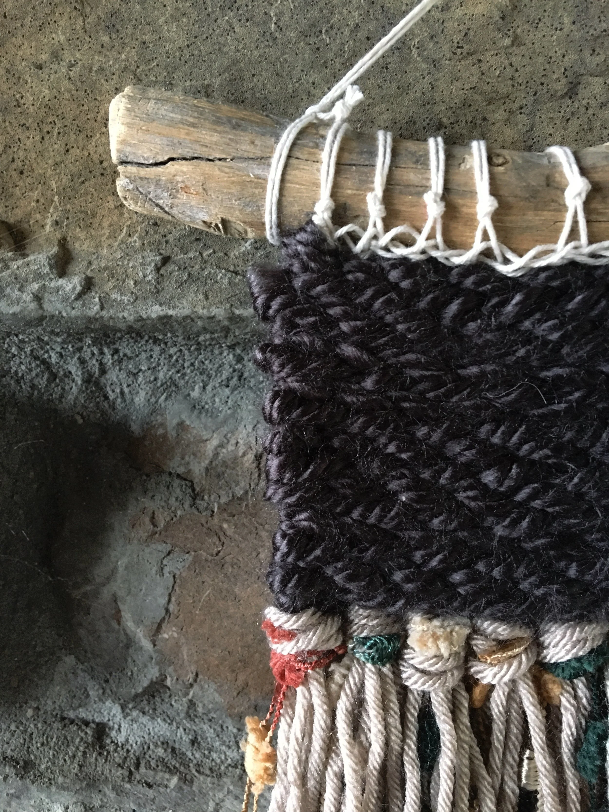 Deck the Halls Weaving - Holiday Decor - KATEWORKS by Kate Laing