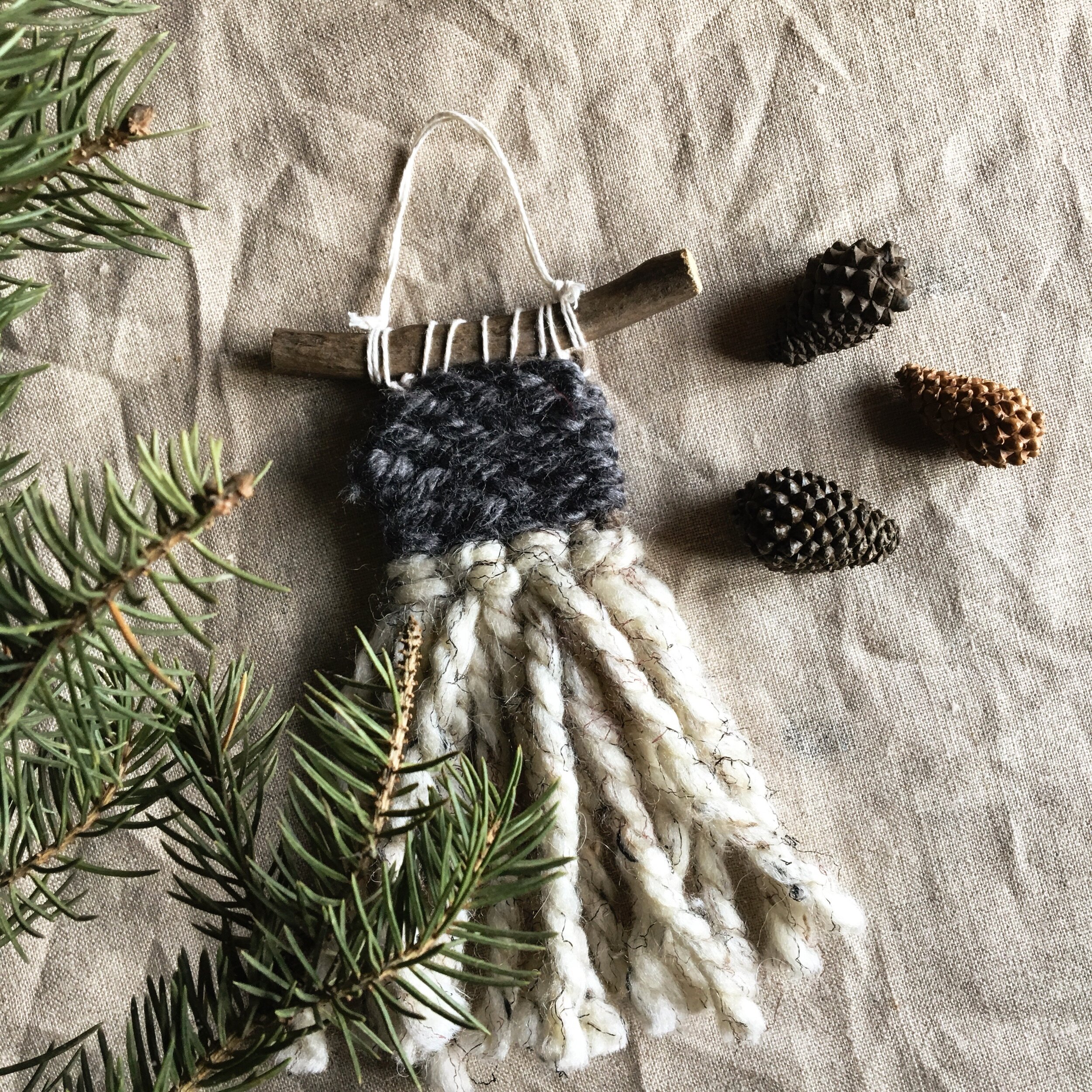 woven ornament kate laing kateworks