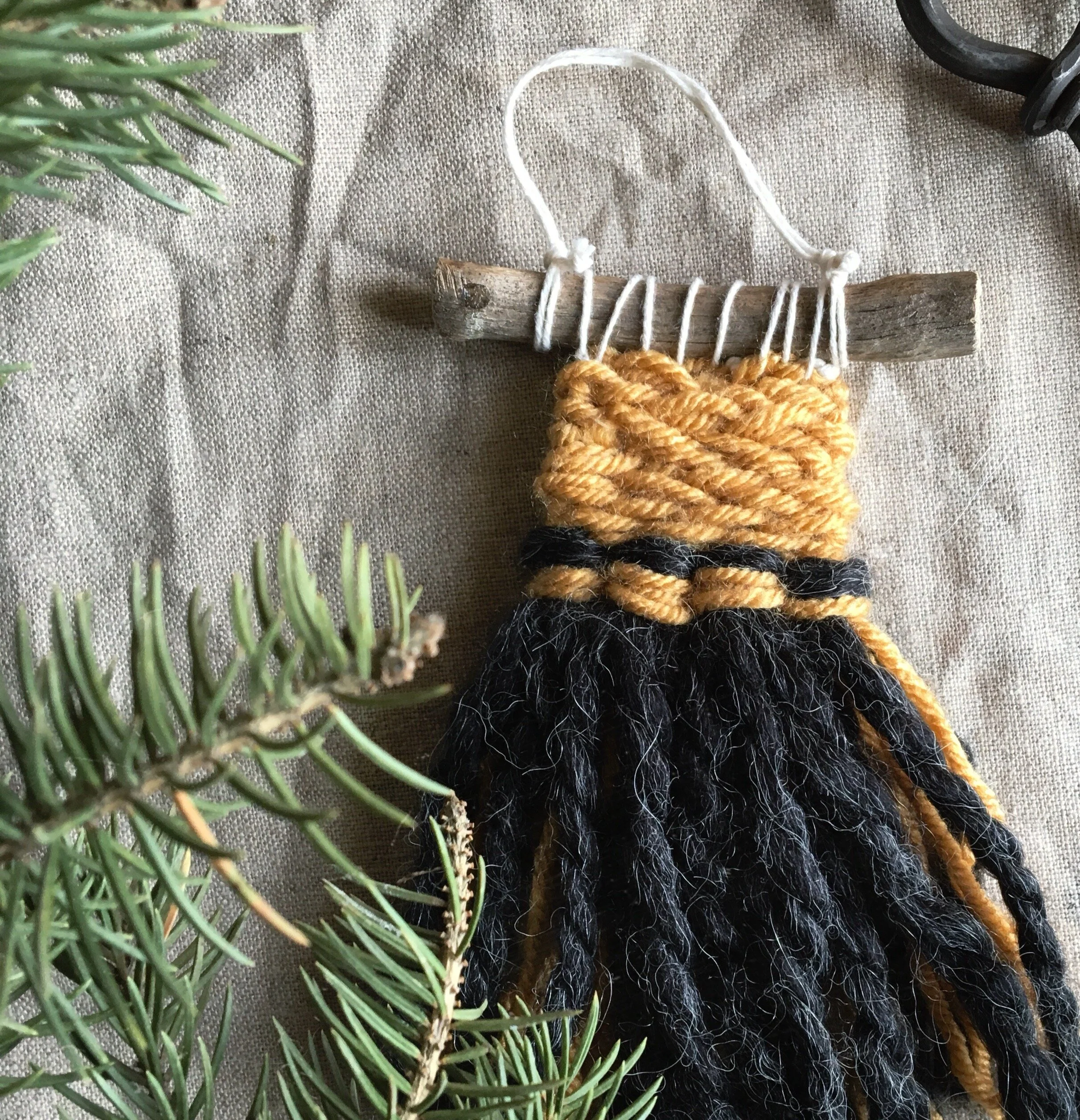 woven ornament kate laing kateworks