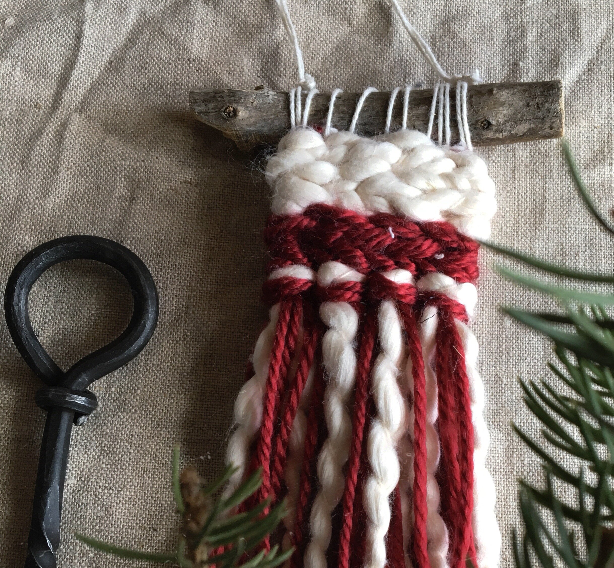 woven ornament kate laing kateworks