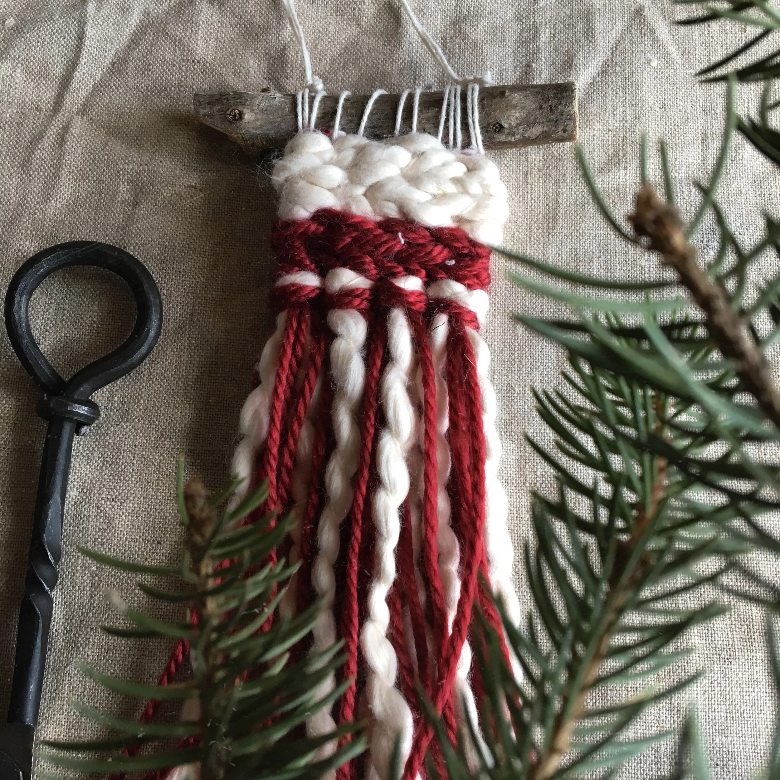 woven ornament kate laing kateworks