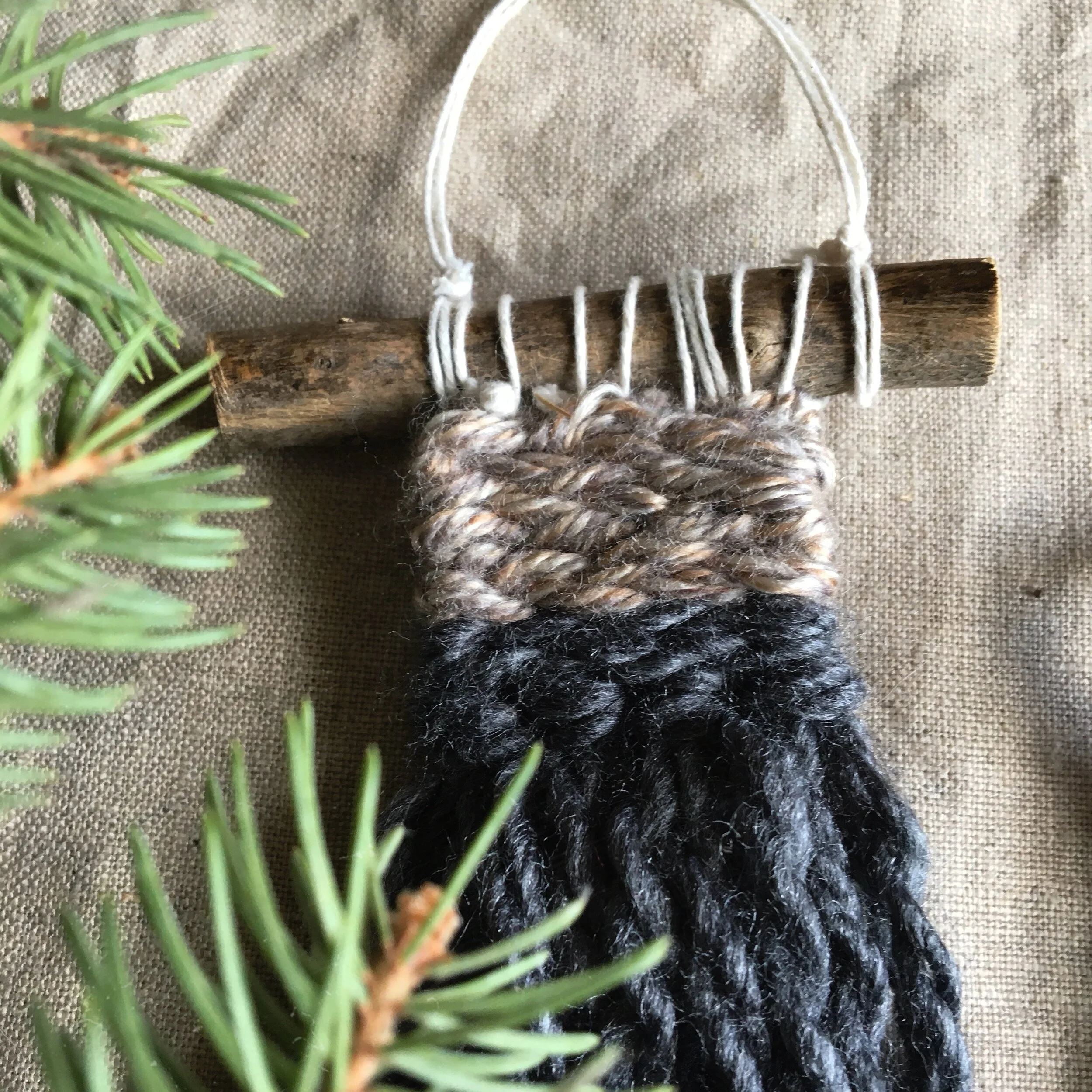 woven ornament kate laing kateworks