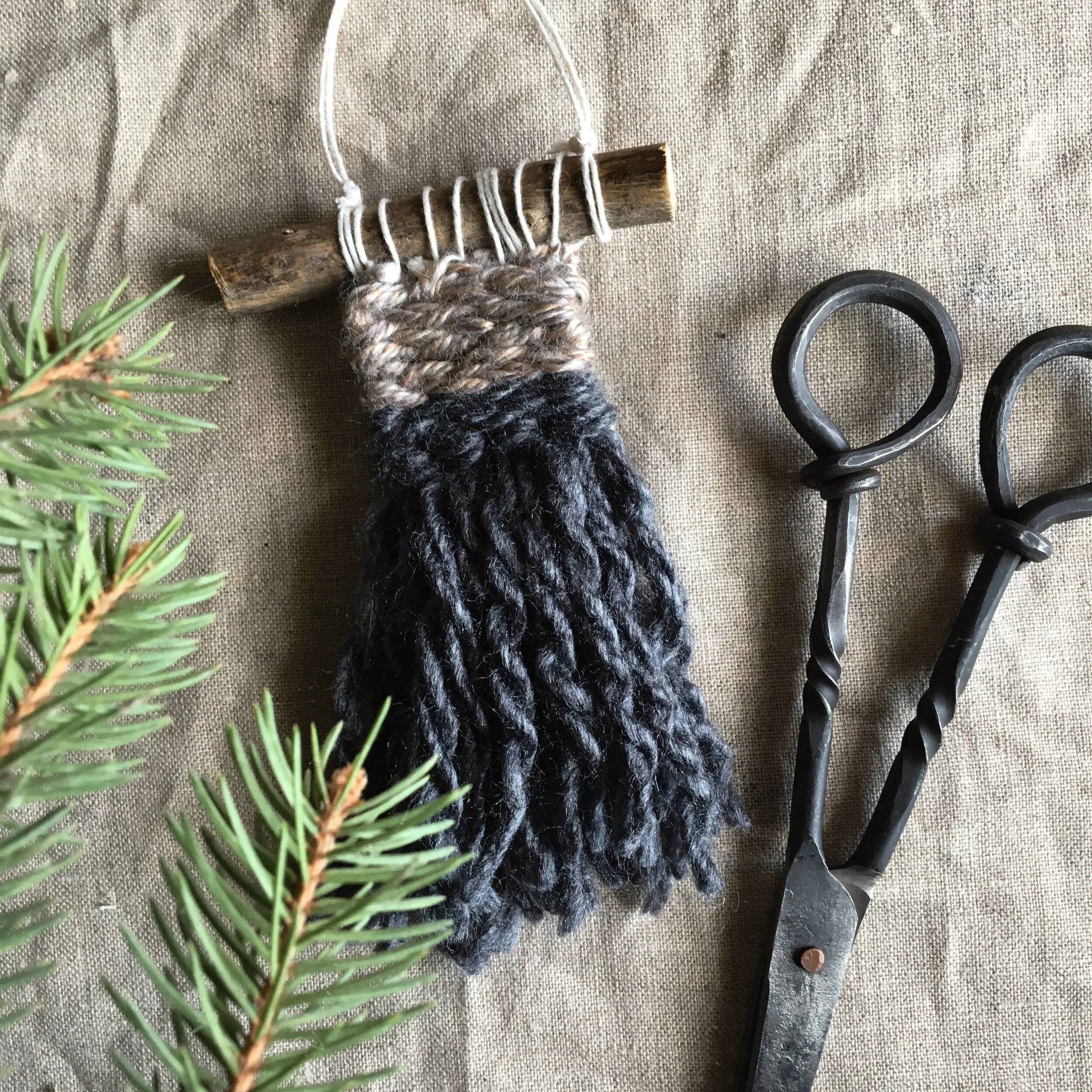 woven ornament kate laing kateworks