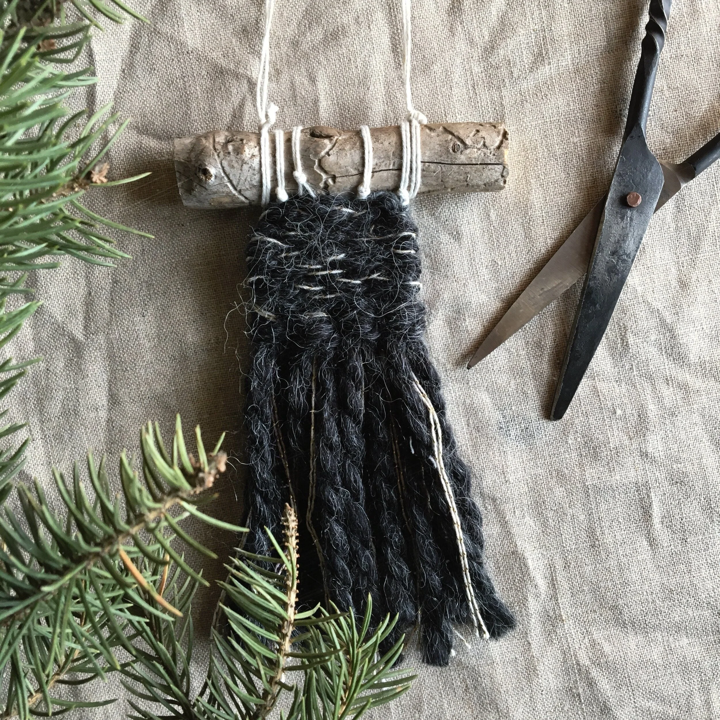 woven ornament kate laing kateworks