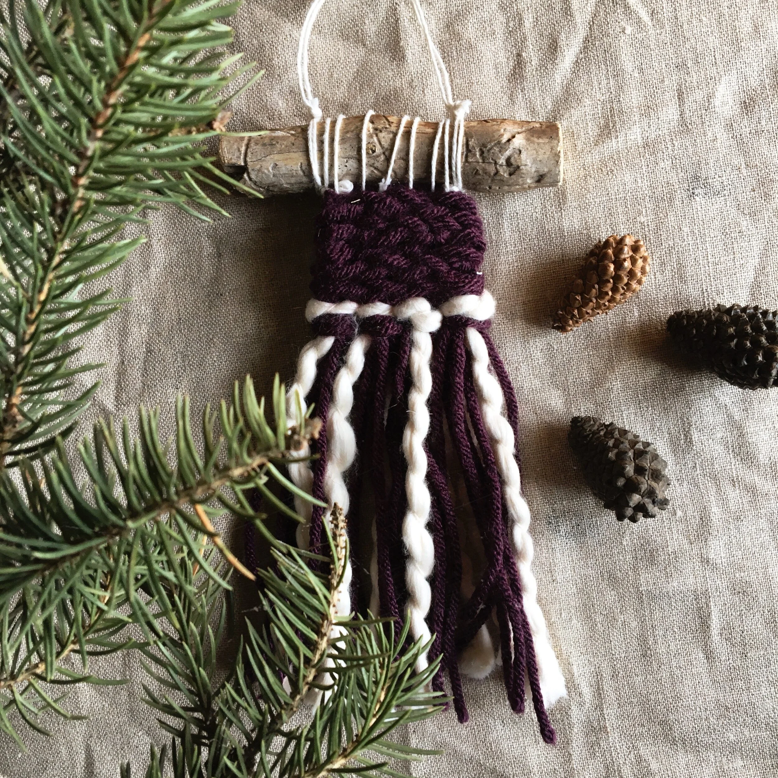 woven ornament kate laing kateworks