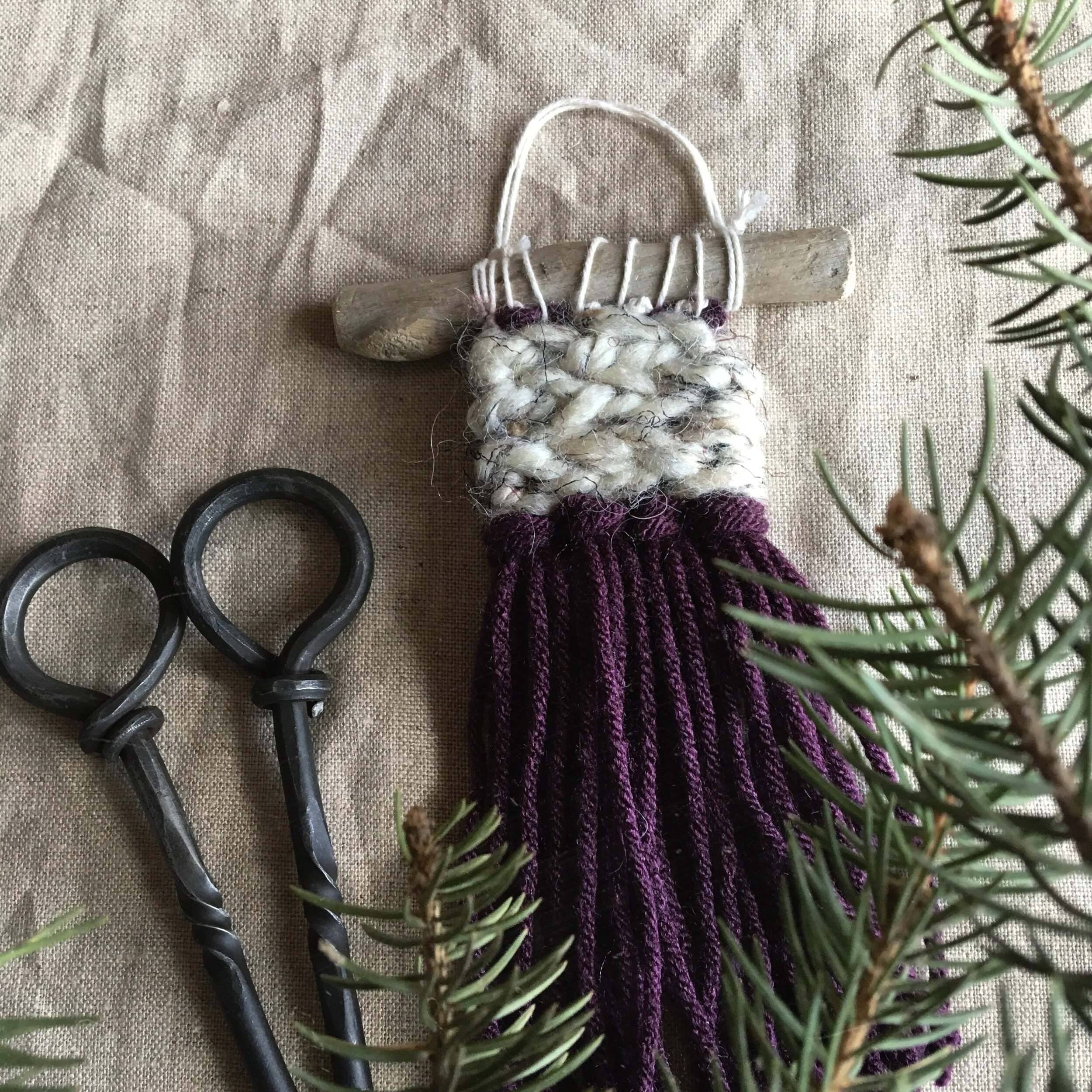 woven ornament kate laing kateworks