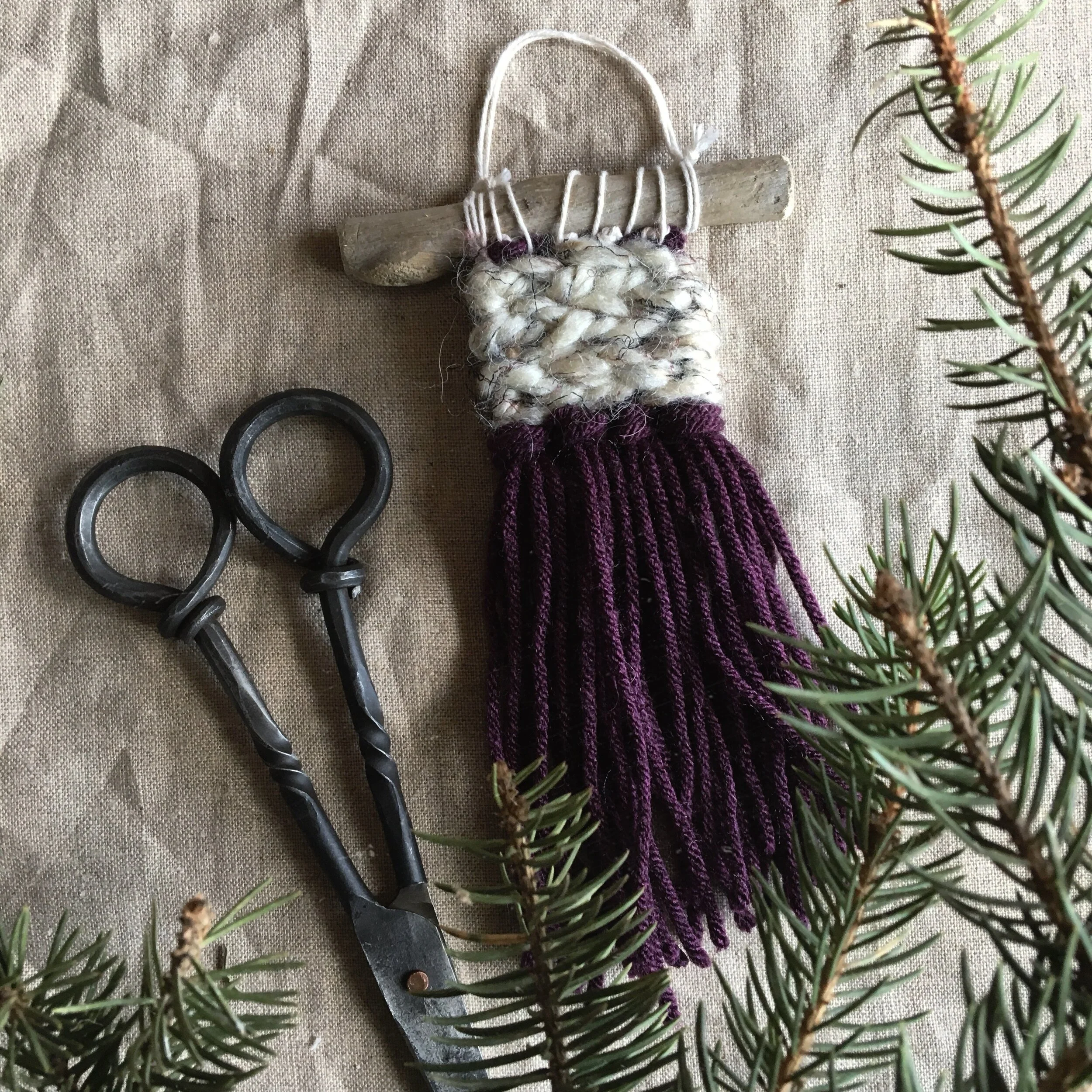 woven ornament kate laing kateworks