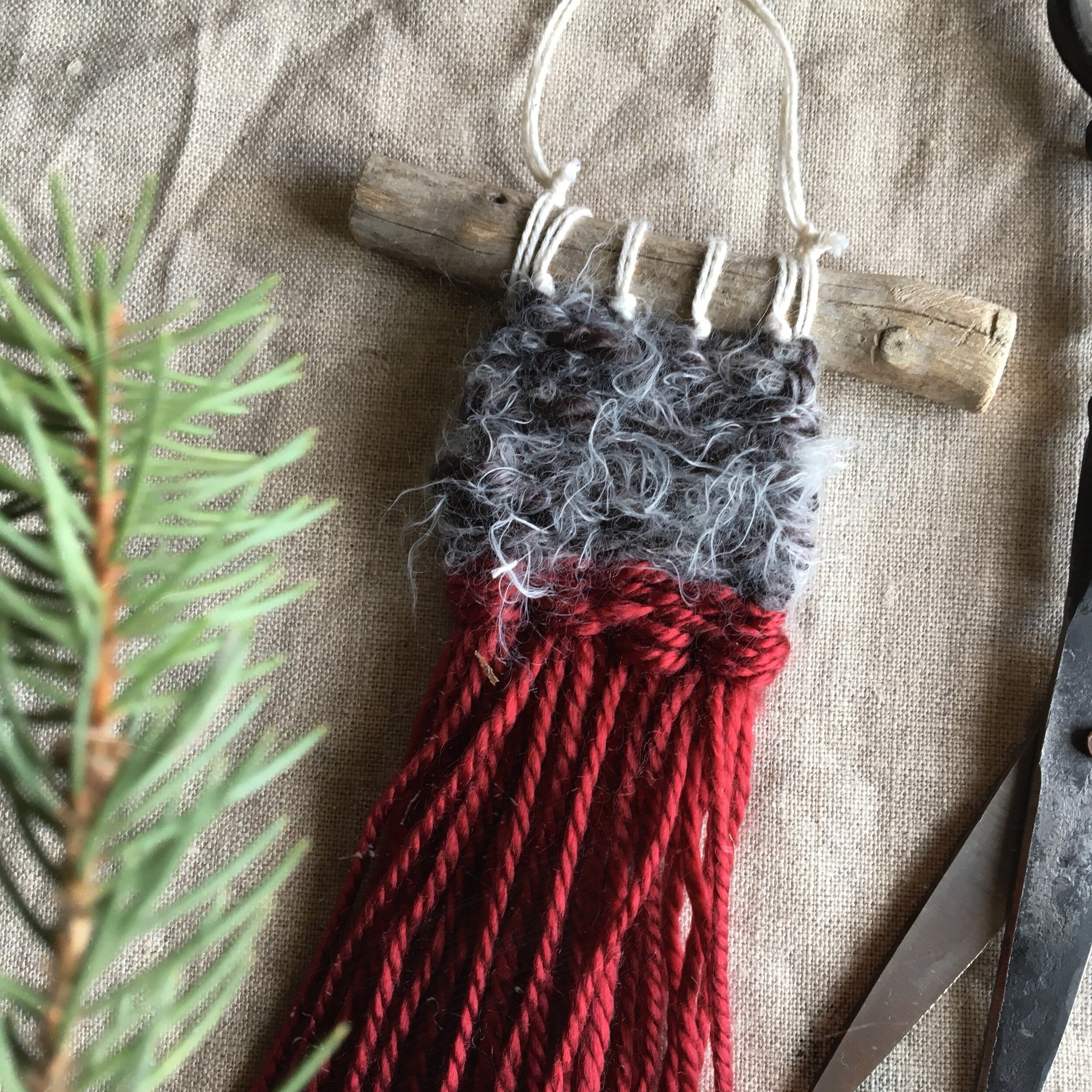 woven ornament kate laing kateworks