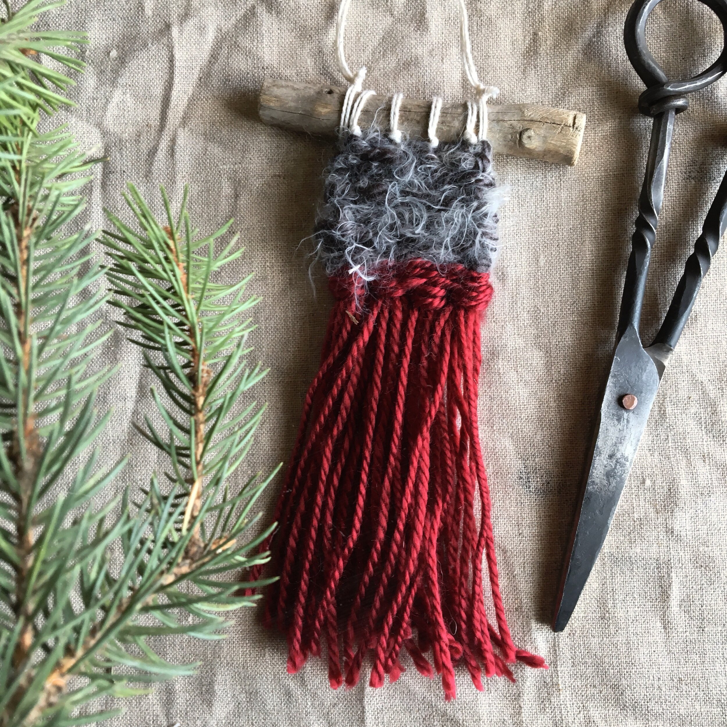 woven ornament kate laing kateworks