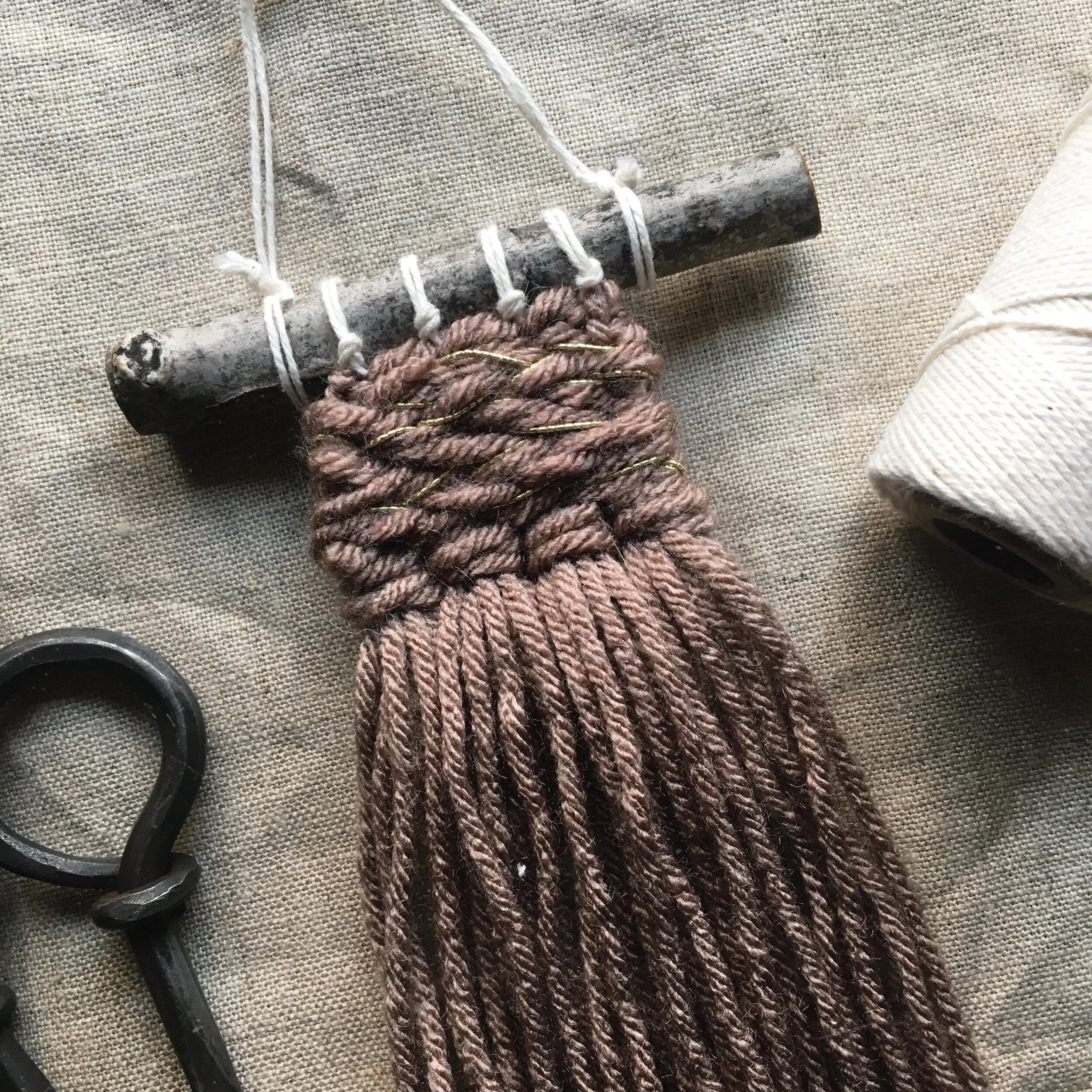 woven ornament kate laing kateworks