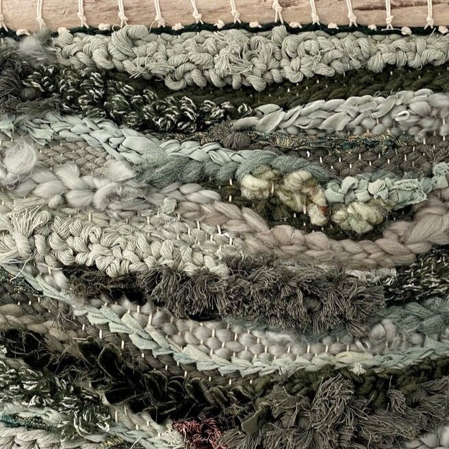 Lionheart Canyon Studio Textural Statement Weaving 