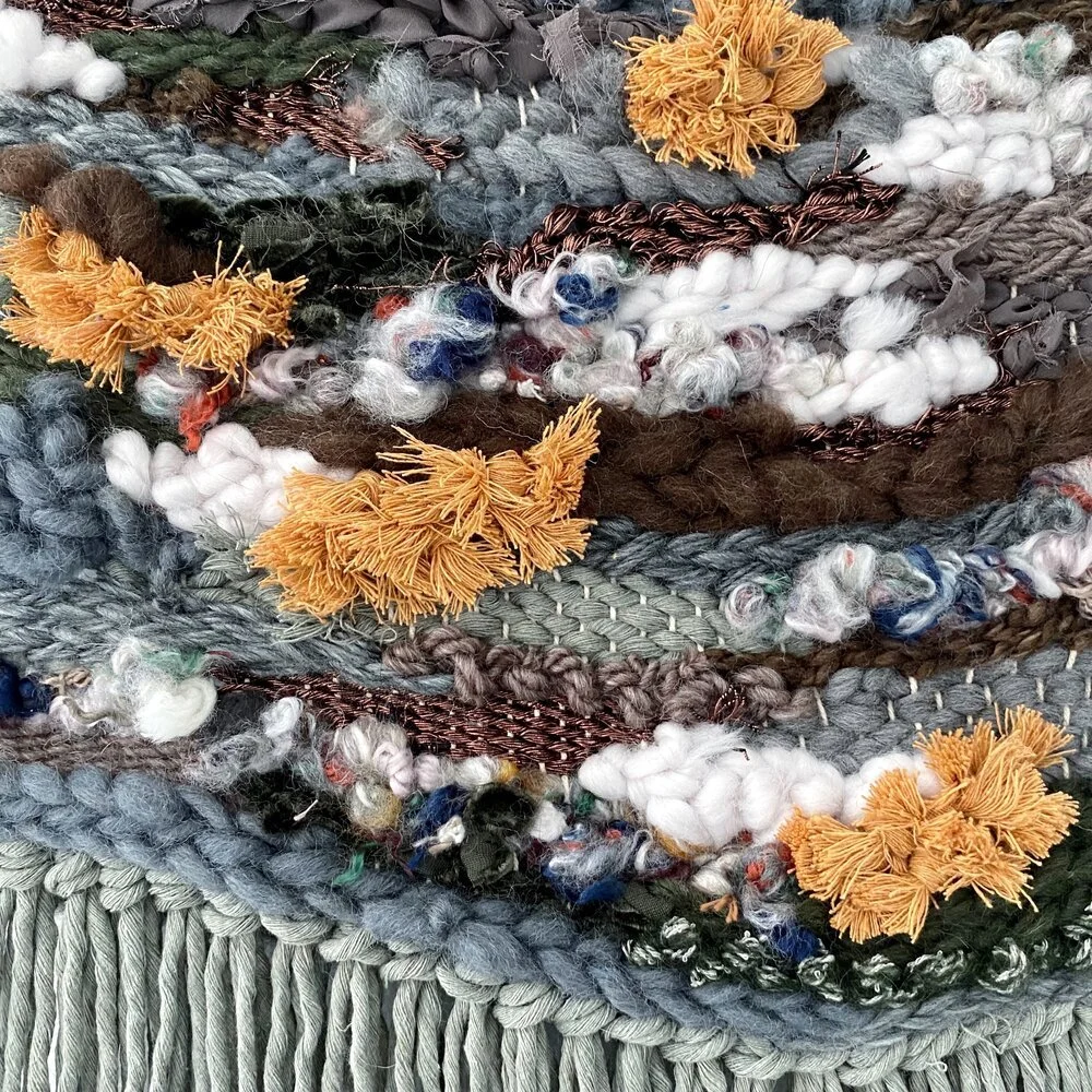 Lionheart Canyon Studio Textural Statement Weaving 