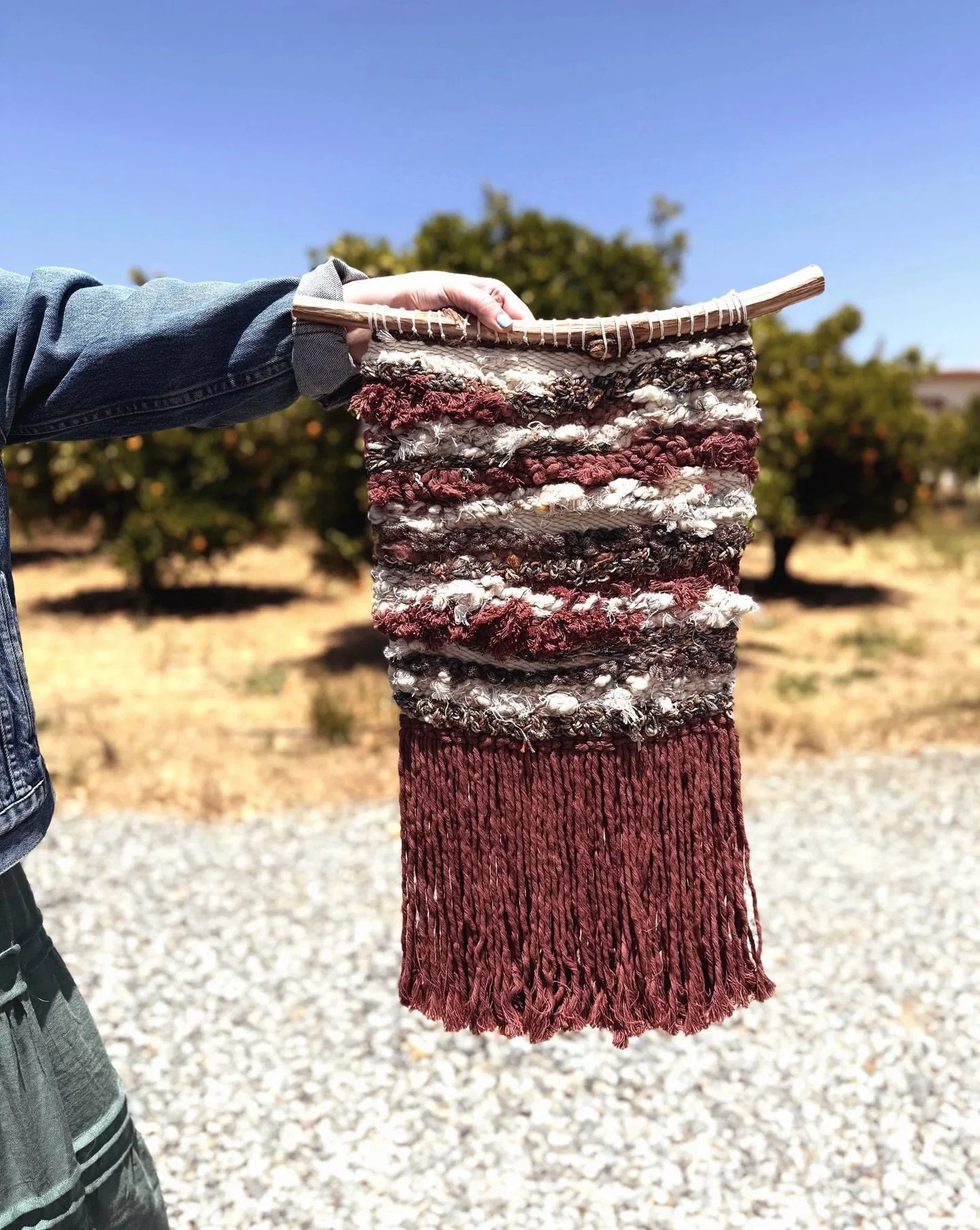 Hi Lionhearts 💛 Yesterday I shared a post standing in solidarity with our immigrant neighbors, and that I&rsquo;m donating 10% of any shop sales to @cira_connect this weekend. All of these handwoven artworks (and more!) are currently 20% off this we