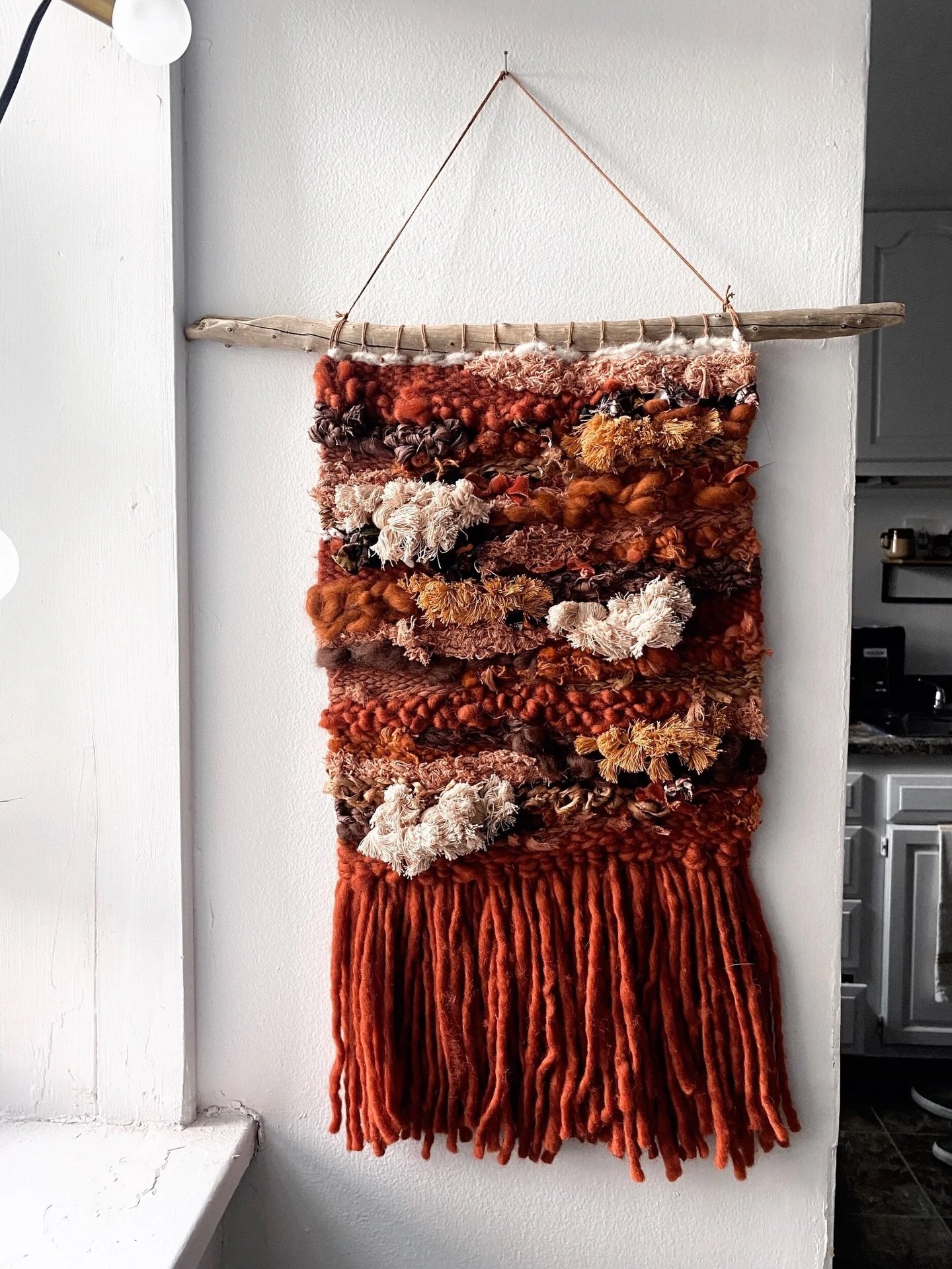 Part of being an artist is letting go + sending pieces that feel like fragments of your soul out into the world, even years after they&rsquo;re made.

&ldquo;Autumnal Leaves&rdquo; has been a pillar of Lionheart Canyon Studio ever since she was woven